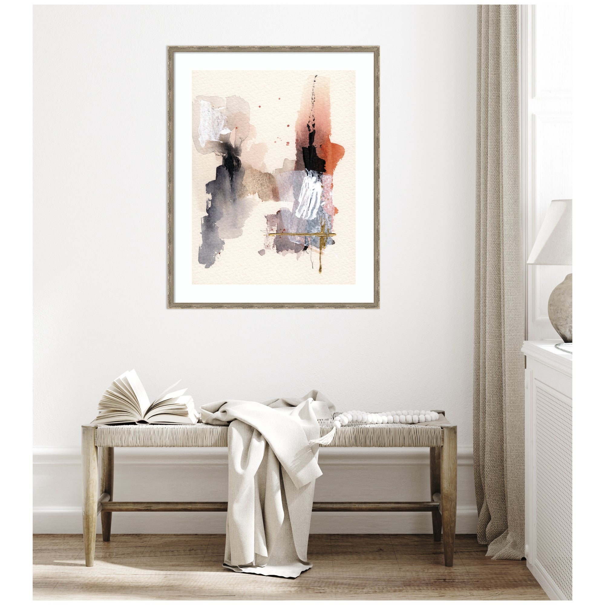 Framed Art Urban Wanderer 1 by Xizhou Xie