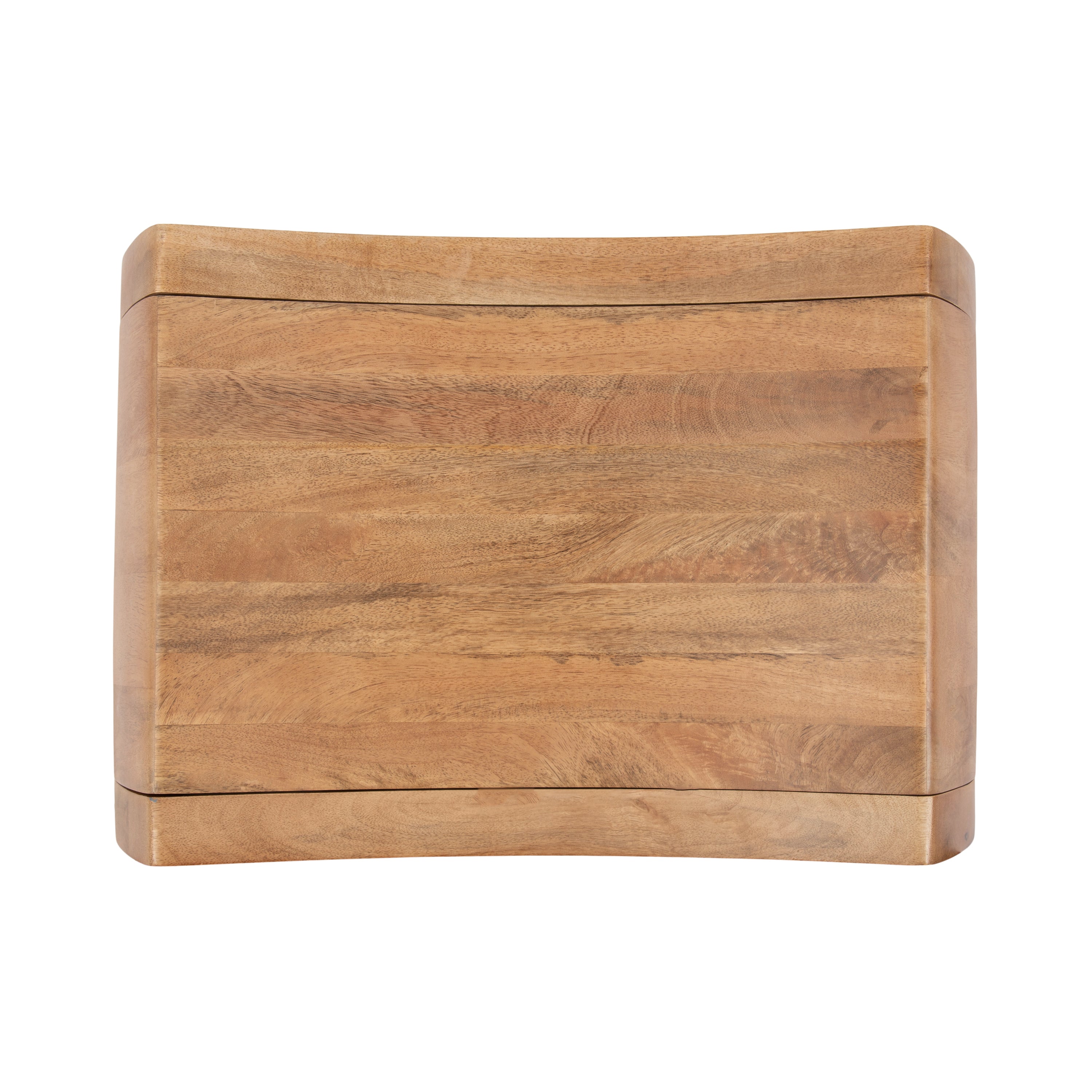 Loviisa Wood Ottoman and Vanity Stool