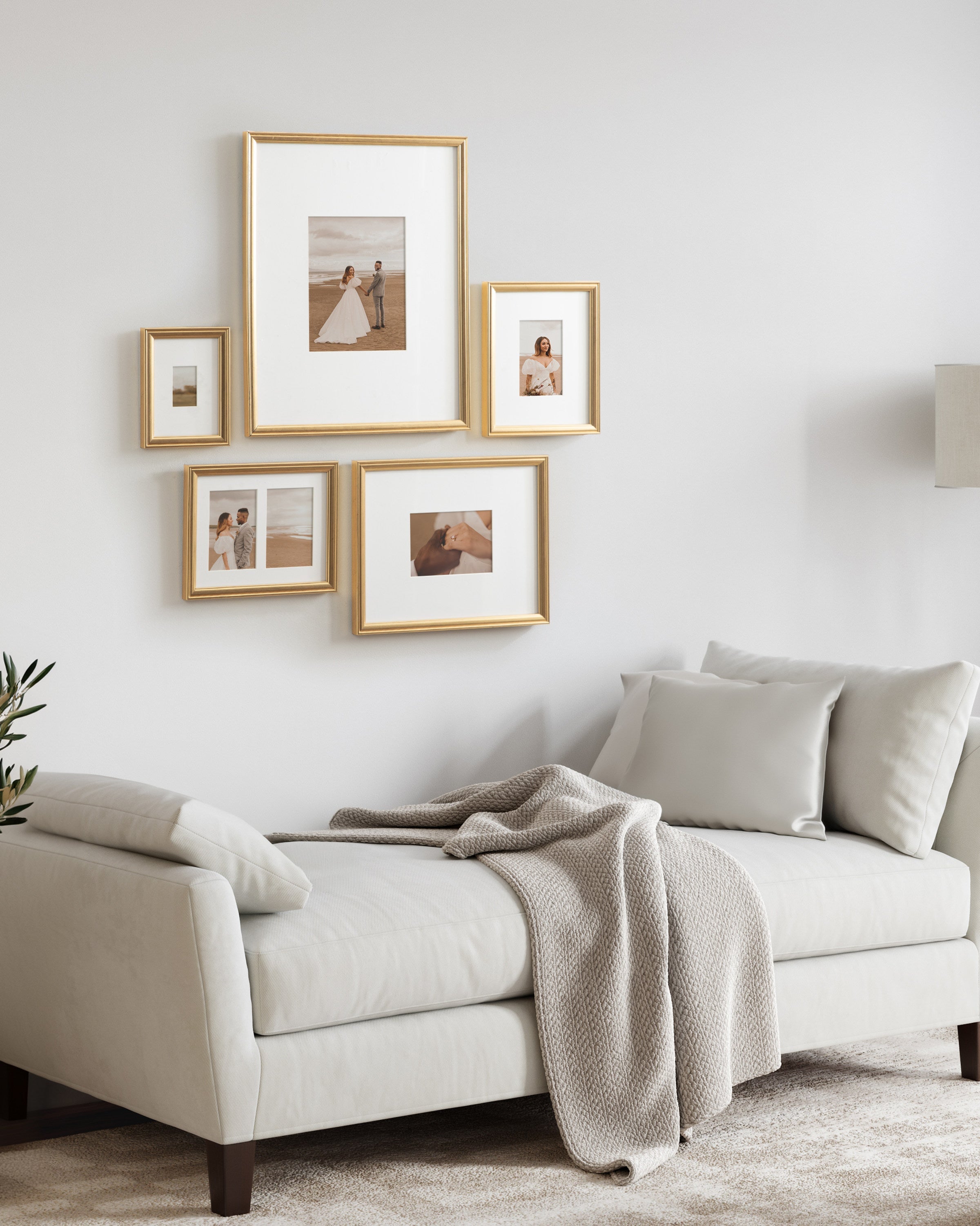 Adlynn 5 Piece Wall Picture Frame Set