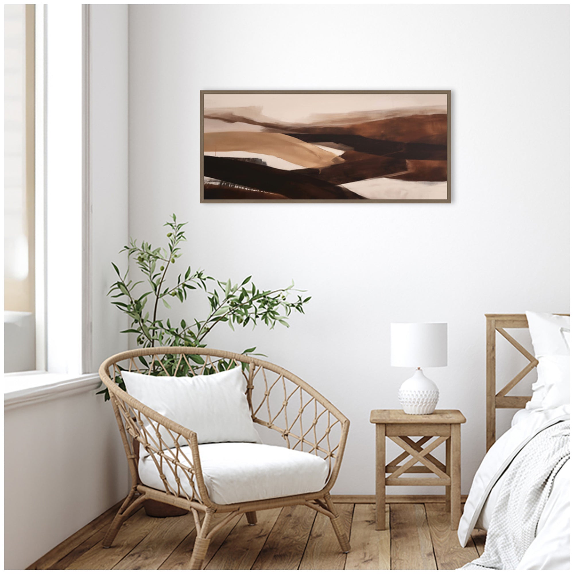 Pathway I Panel by Amy Lighthall Framed Canvas Wall Art Print