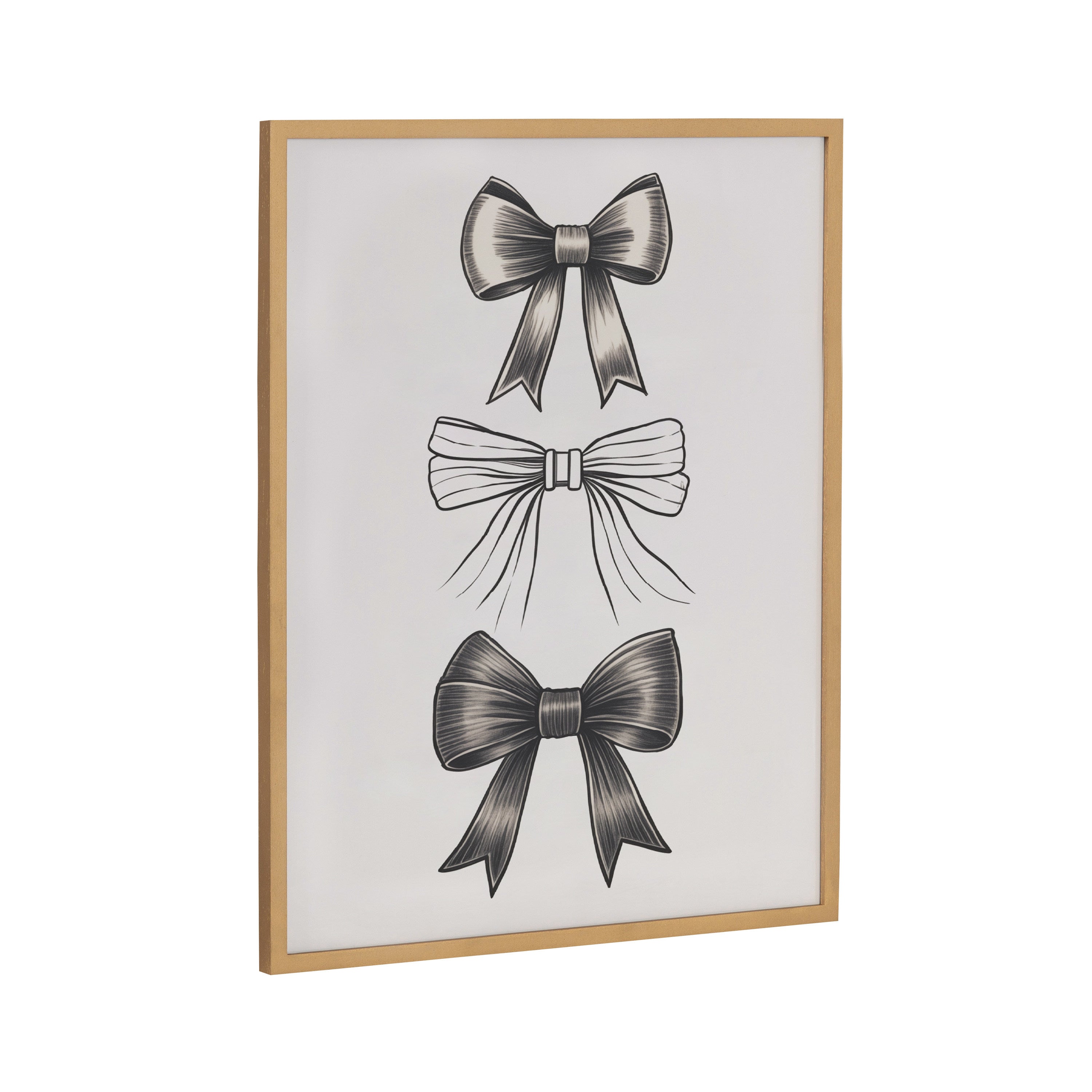 Gallery Coquette Preppy Retro Girly Black Bows Print by kateandlaurel - product image 11 for Resin Society