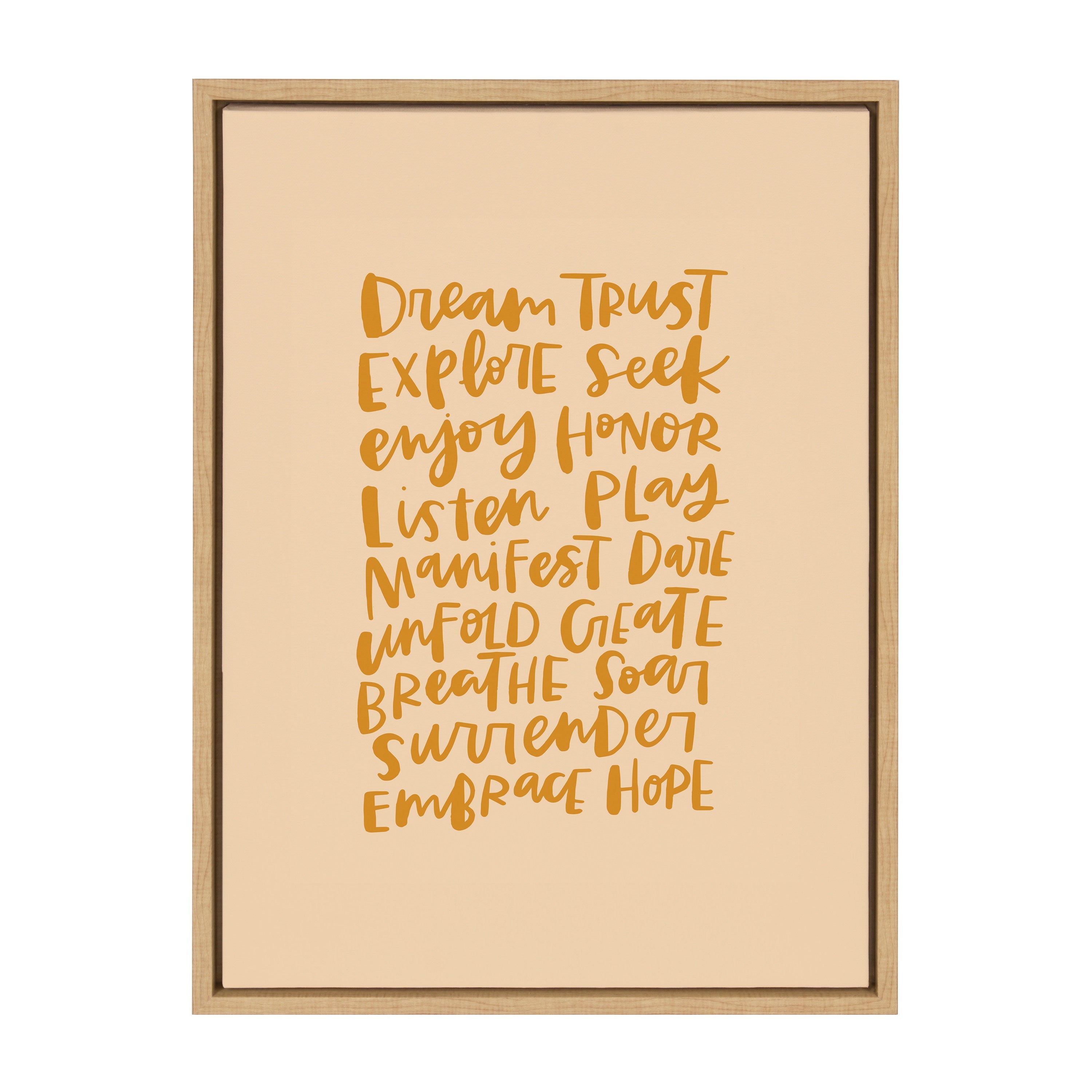 Sylvie Dream Framed Canvas by kateandlaurel - product image 10 for Resin Society
