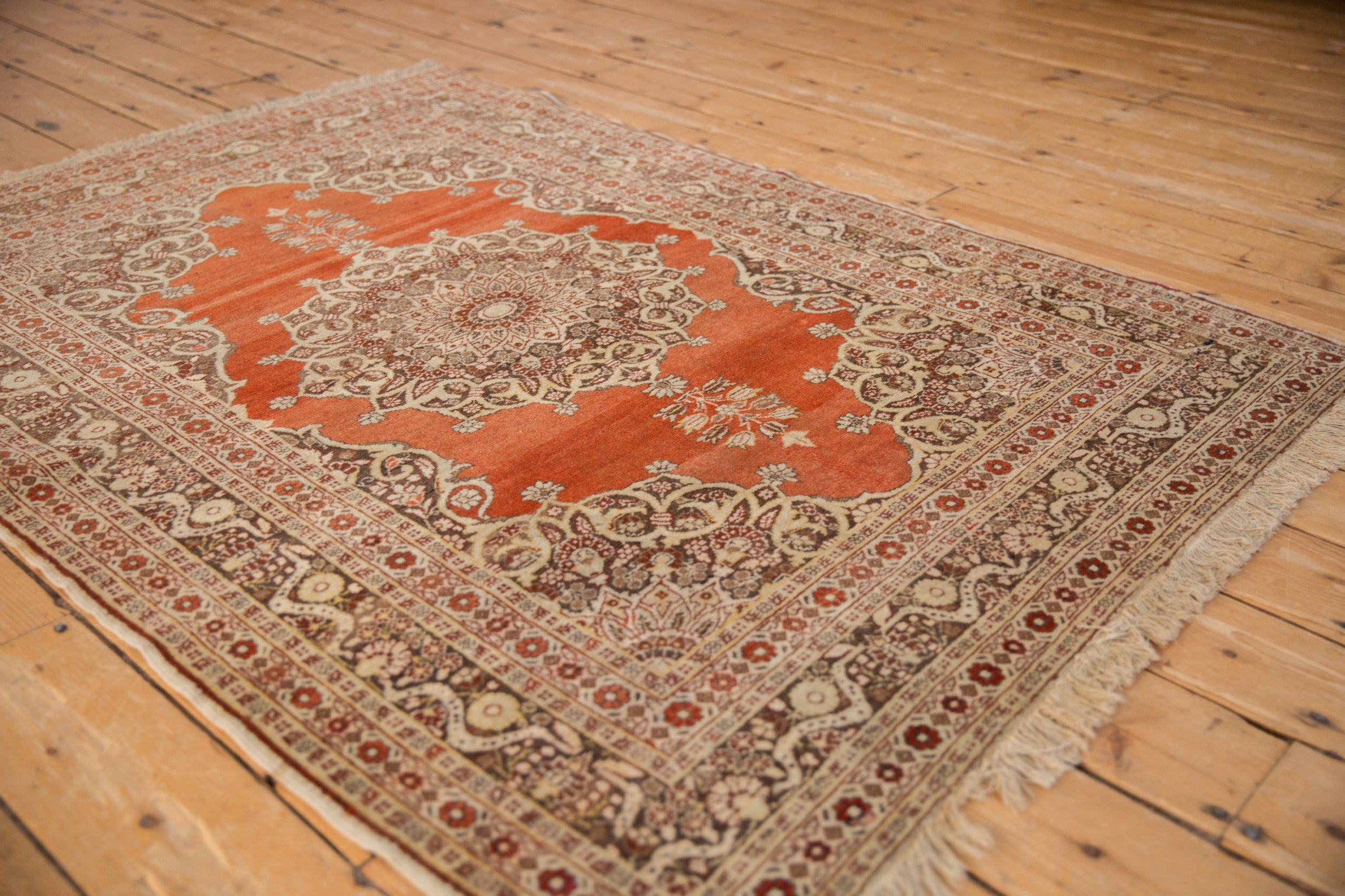 4x5.5 Antique Haji Jalili Tabriz Rug by Old New House® - product image 4 for Resin Society