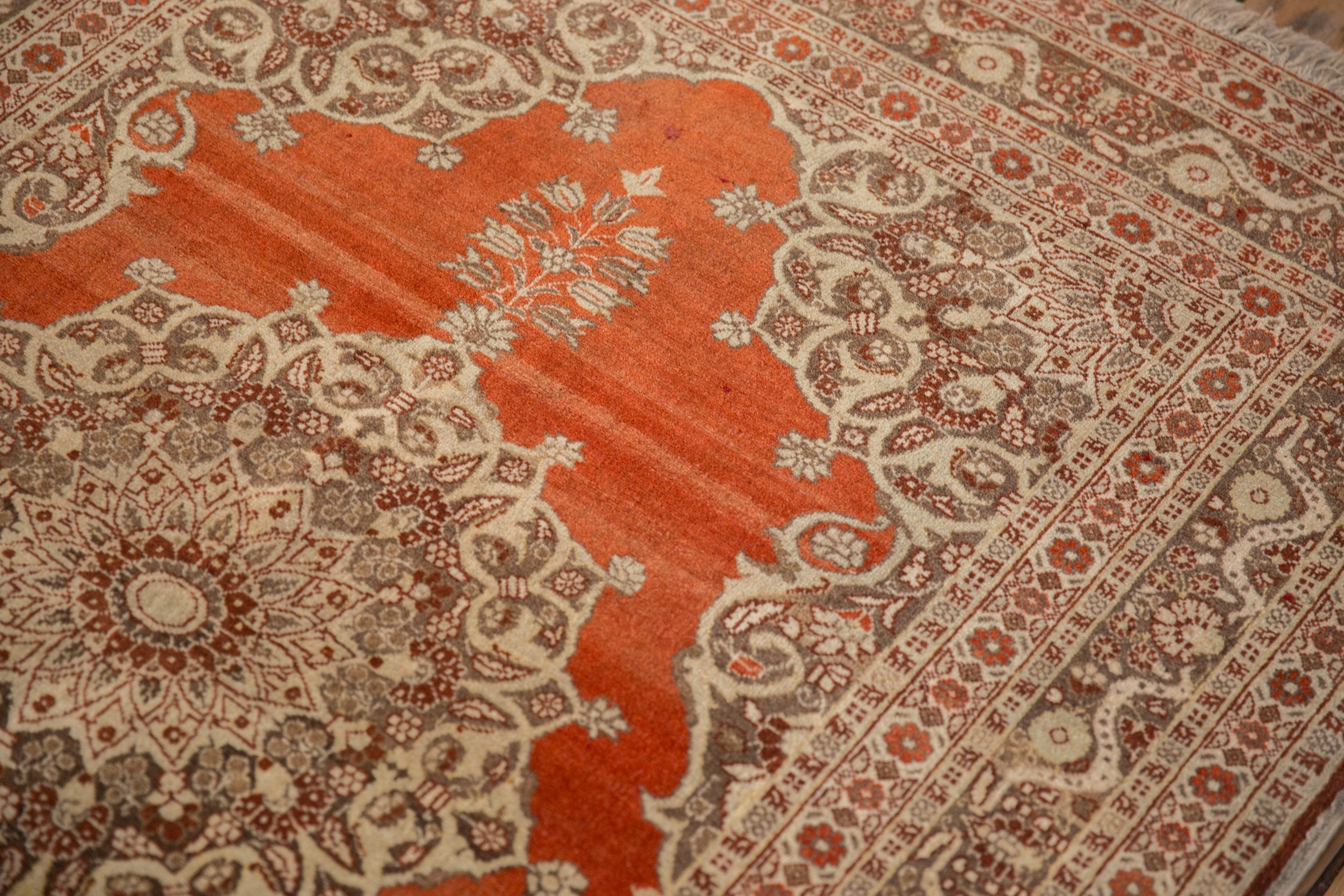 4x5.5 Antique Haji Jalili Tabriz Rug by Old New House® - product image 7 for Resin Society