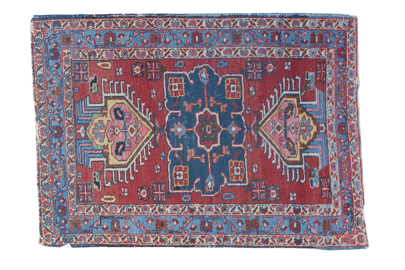 2.5x4 Distressed Heriz Rug by Old New House® - main product image for Resin Society