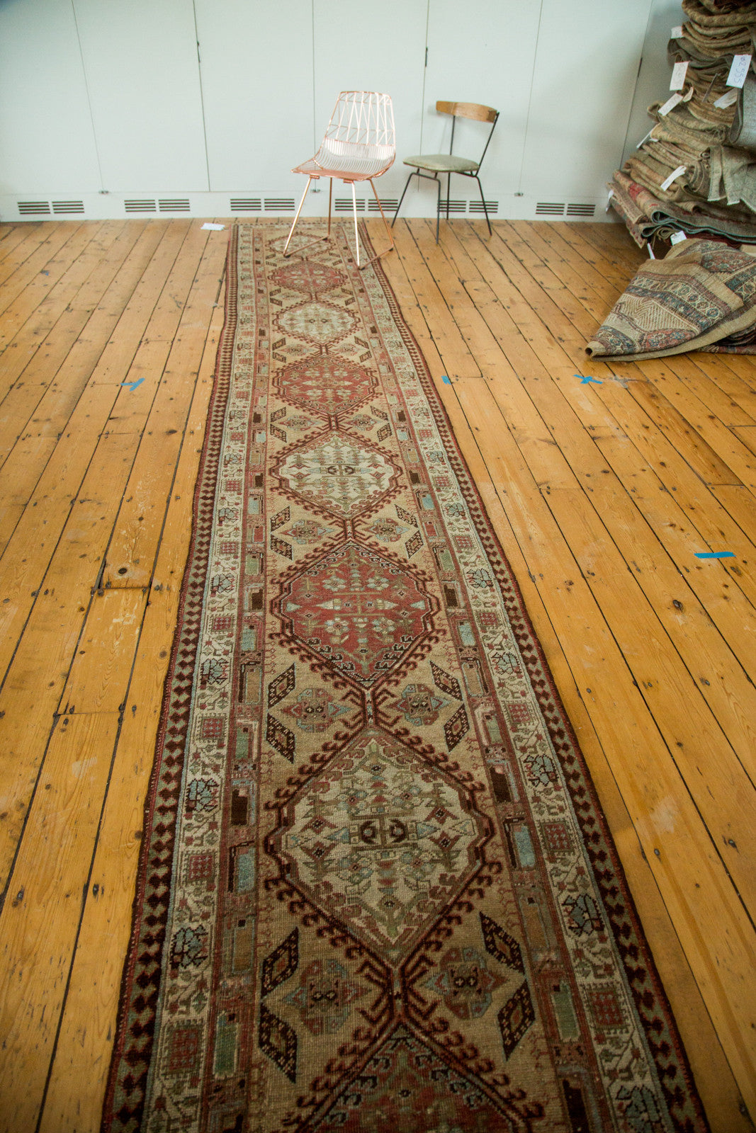 RESERVED 3x17.5 Vintage Persian Serab Rug Runner