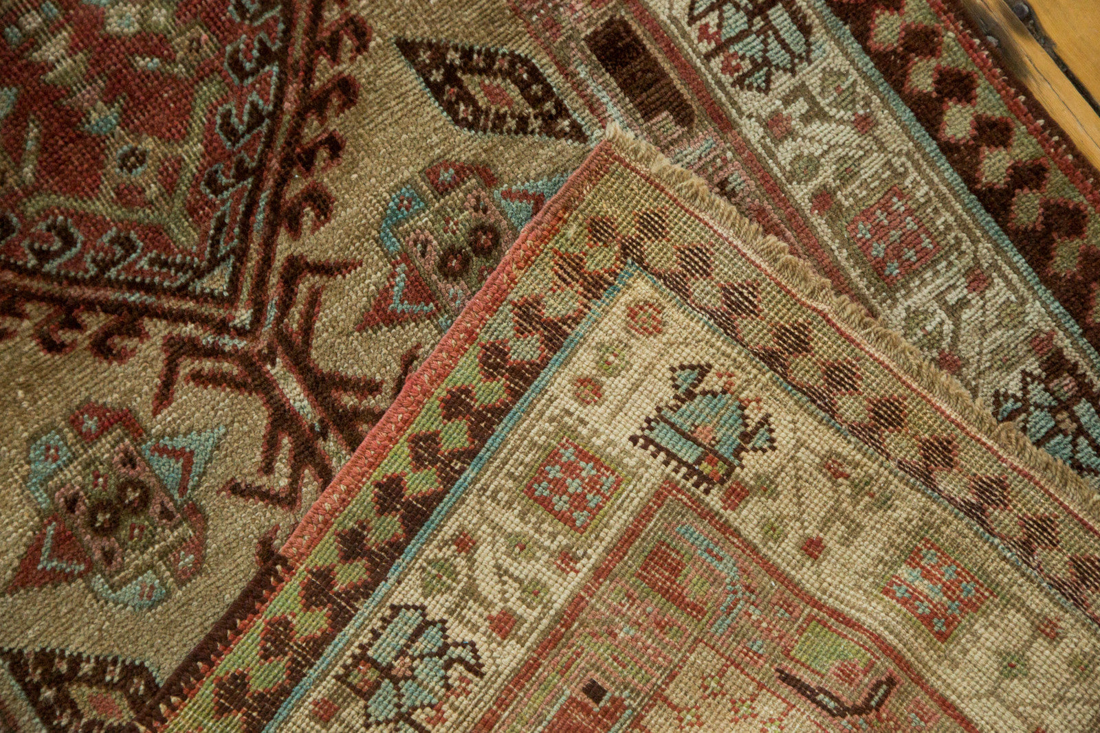 RESERVED 3x17.5 Vintage Persian Serab Rug Runner