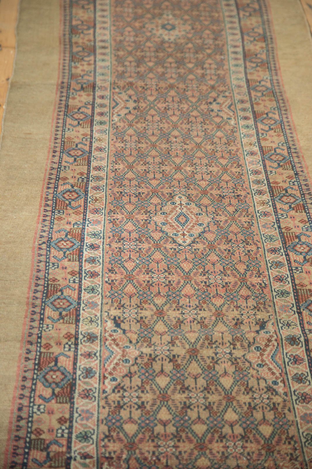 3.5x13.5 Antique Camel Hair Serab Rug Runner by Old New House® - product image 9 for Resin Society