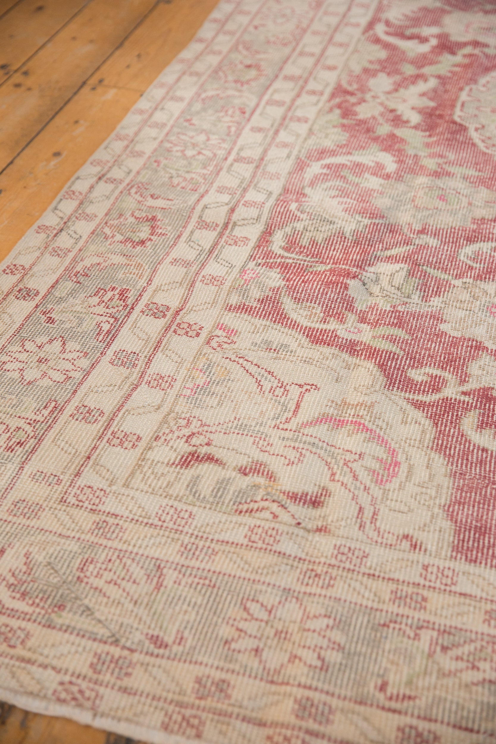 6.5x9 Vintage Distressed Oushak Carpet by Old New House® - product image 7 for Resin Society