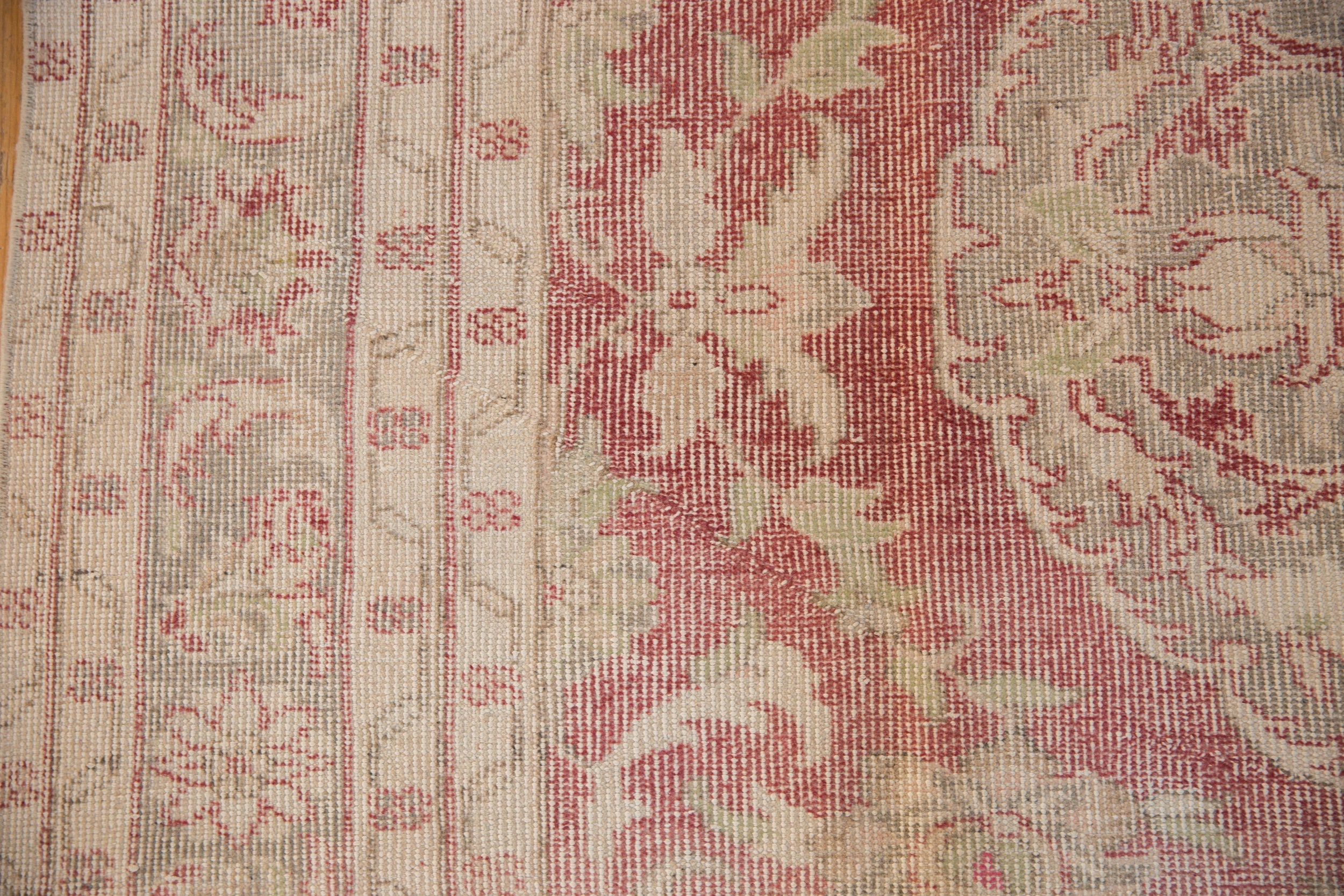 6.5x9 Vintage Distressed Oushak Carpet by Old New House® - product image 9 for Resin Society