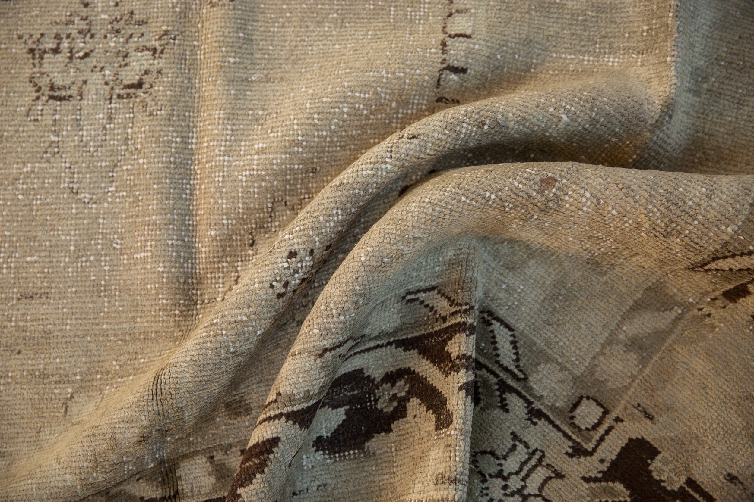 7x10 Vintage Distressed Oushak Carpet by Old New House® - product image 10 for Resin Society