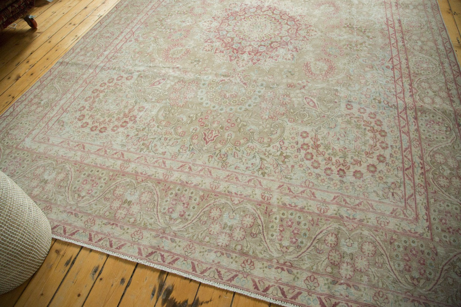 9x12.5 Vintage Distressed Meshed Carpet by Old New House® - product image 5 for Resin Society