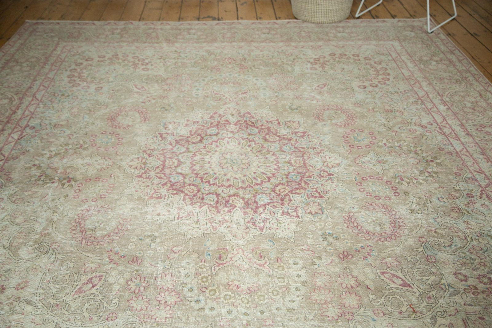 9x12.5 Vintage Distressed Meshed Carpet by Old New House® - product image 9 for Resin Society