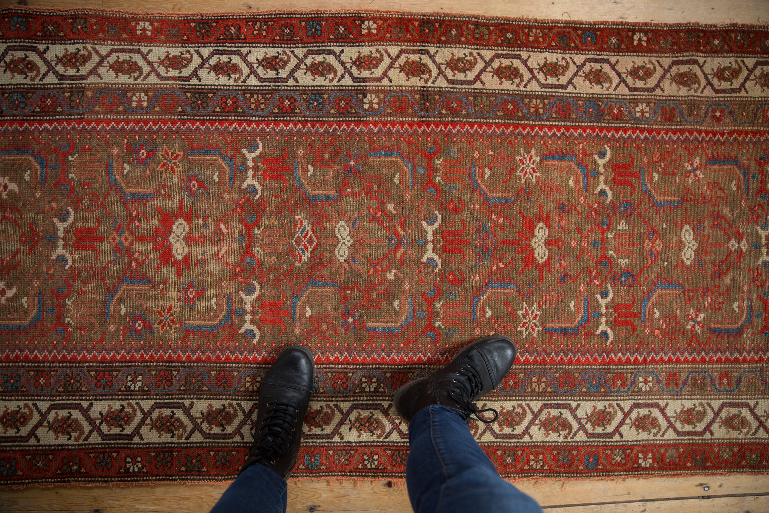 3x14 Antique Malayer Rug Runner by Old New House® - product image 2 for Resin Society