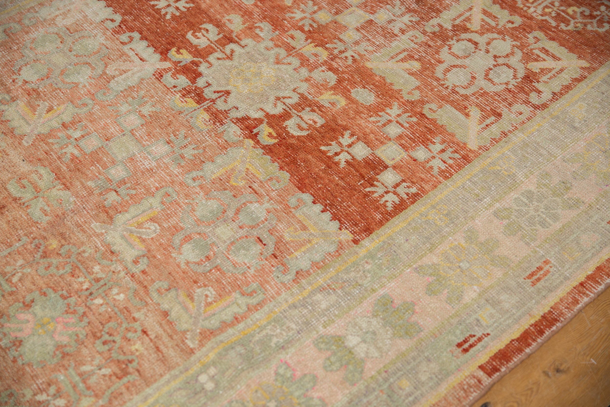 4.5x9.5 Vintage Distressed Khotan Rug Runner by Old New House® - product image 6 for Resin Society