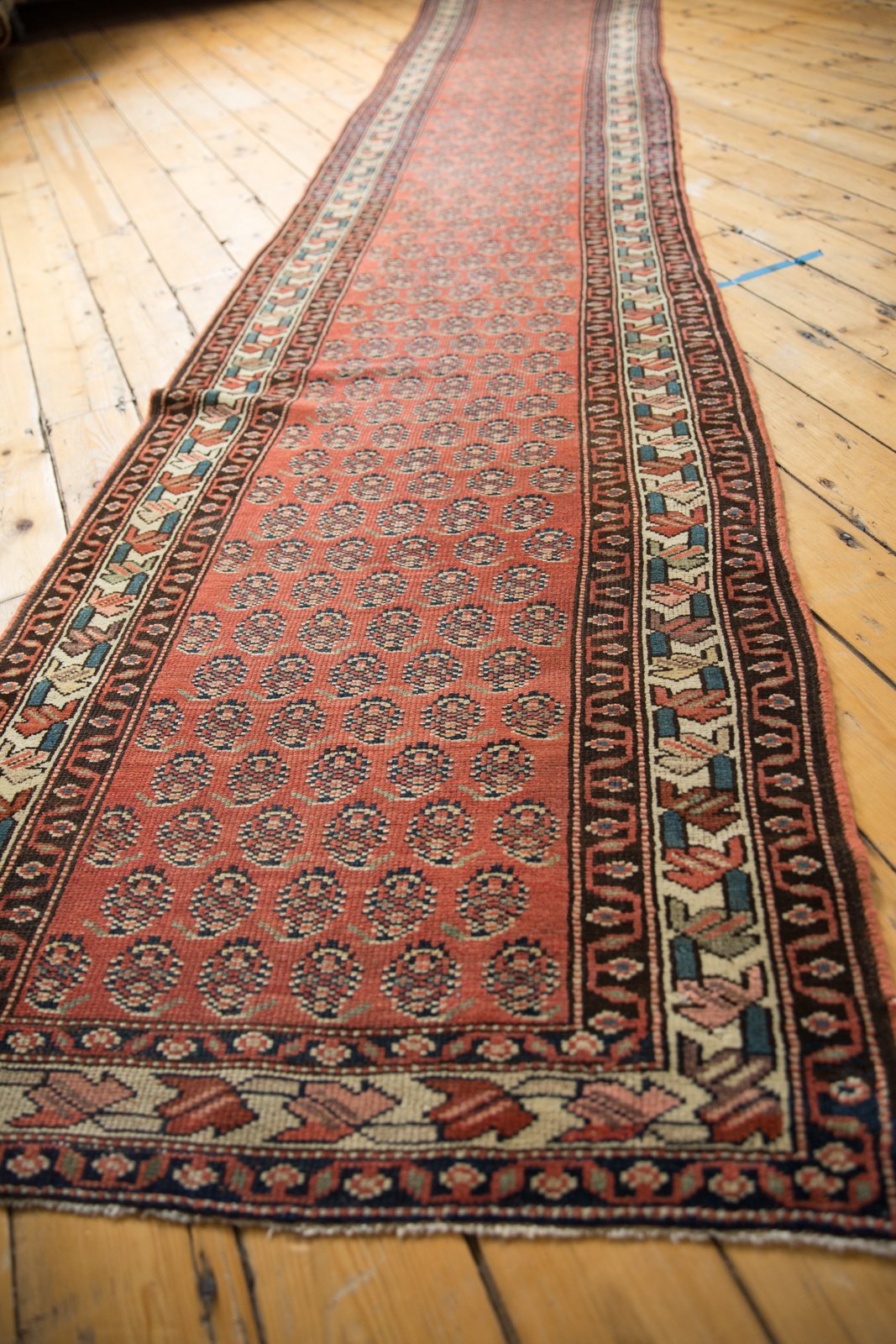 3x14.5 Vintage Mir Serbend Rug Runner by Old New House® - product image 5 for Resin Society
