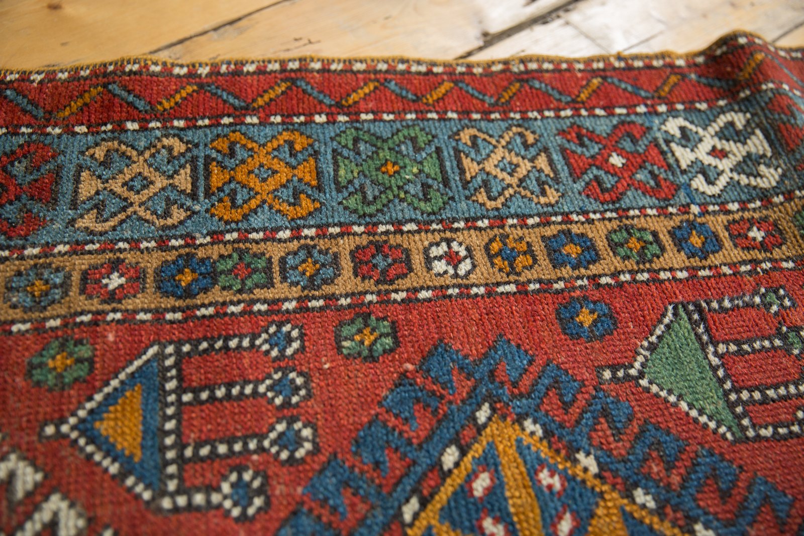 3x15 Vintage Karaja Rug Runner by Old New House® - product image 4 for Resin Society