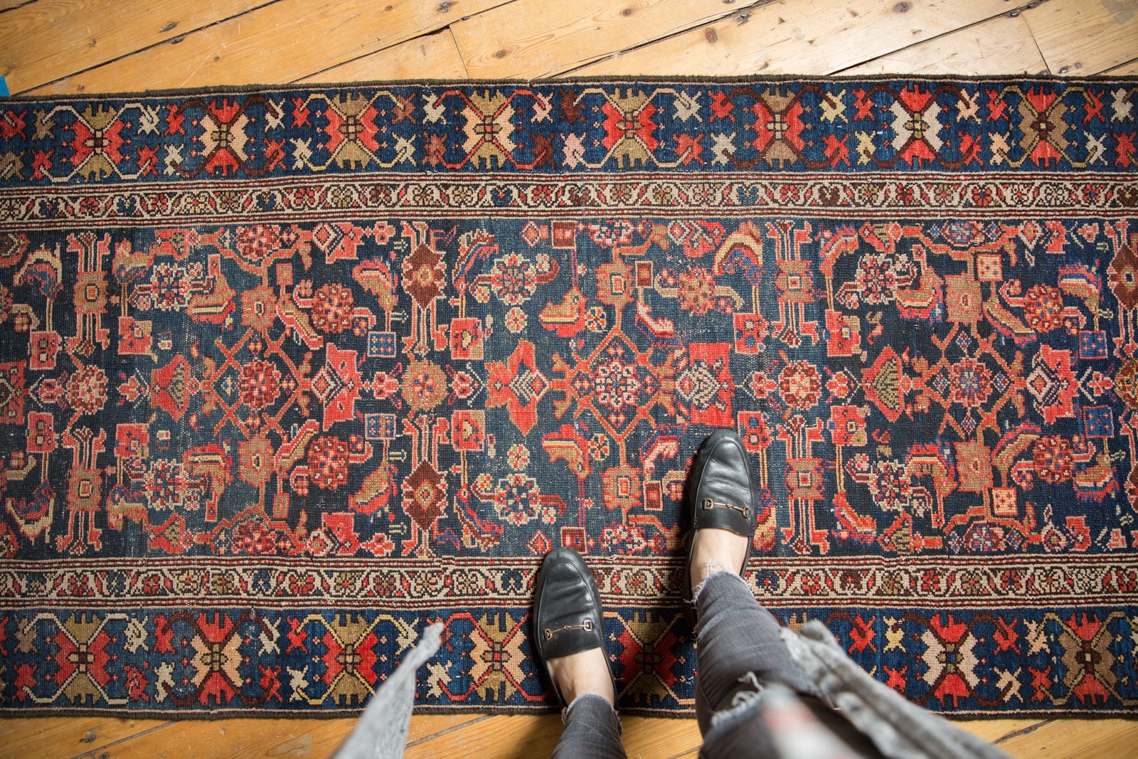 3x14 Vintage Malayer Rug Runner by Old New House® - product image 2 for Resin Society
