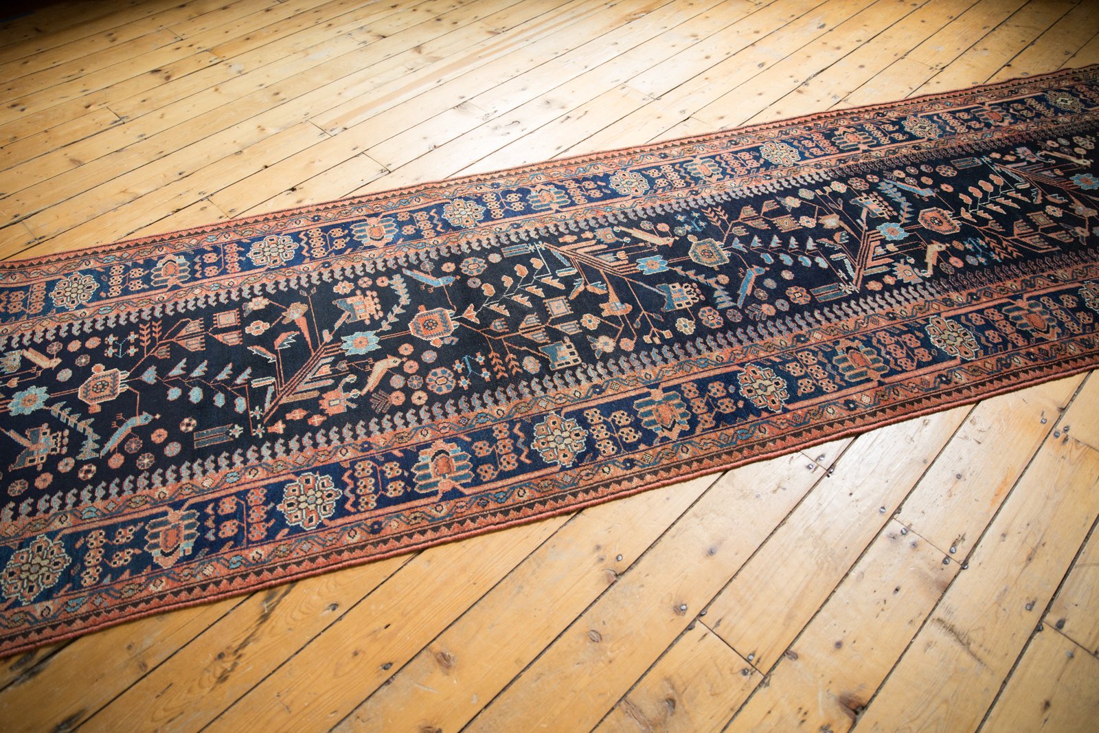 3.5x15 Vintage Mehreban Rug Runner by Old New House® - product image 13 for Resin Society