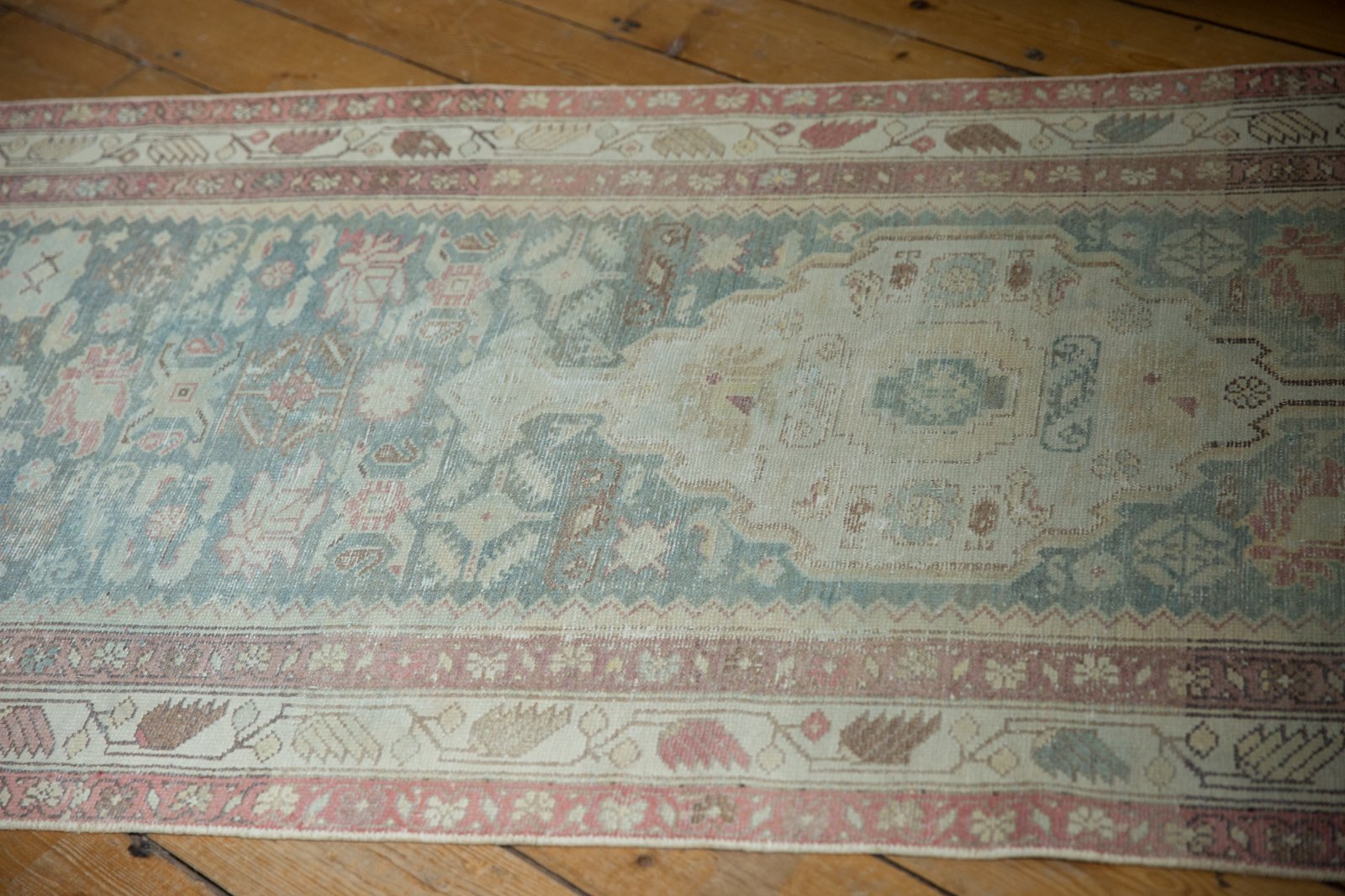 3x16.5 Vintage Distressed Malayer Rug Runner by Old New House® - product image 9 for Resin Society
