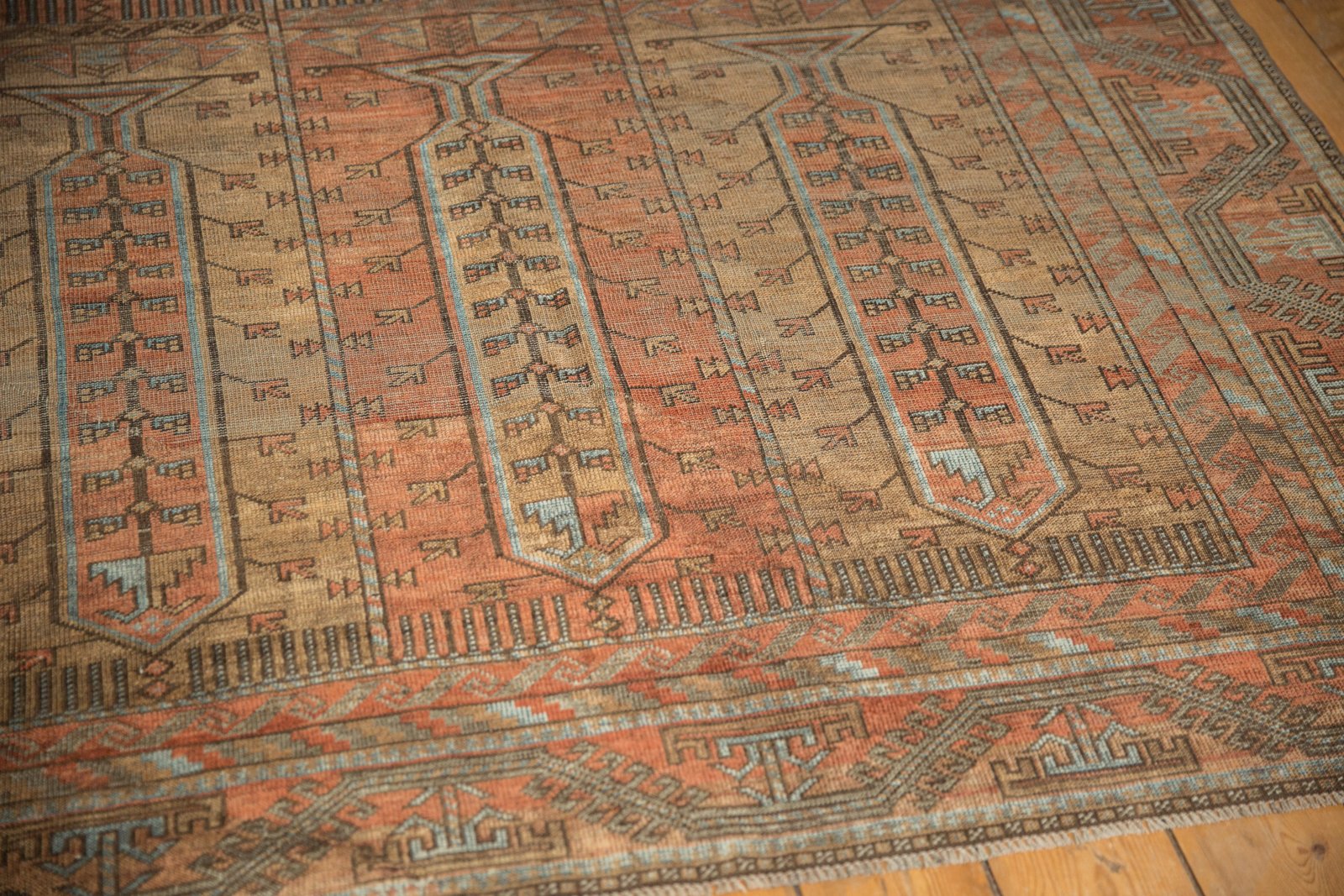 5.5x10 Vintage Distressed Belouch Carpet by Old New House® - product image 10 for Resin Society