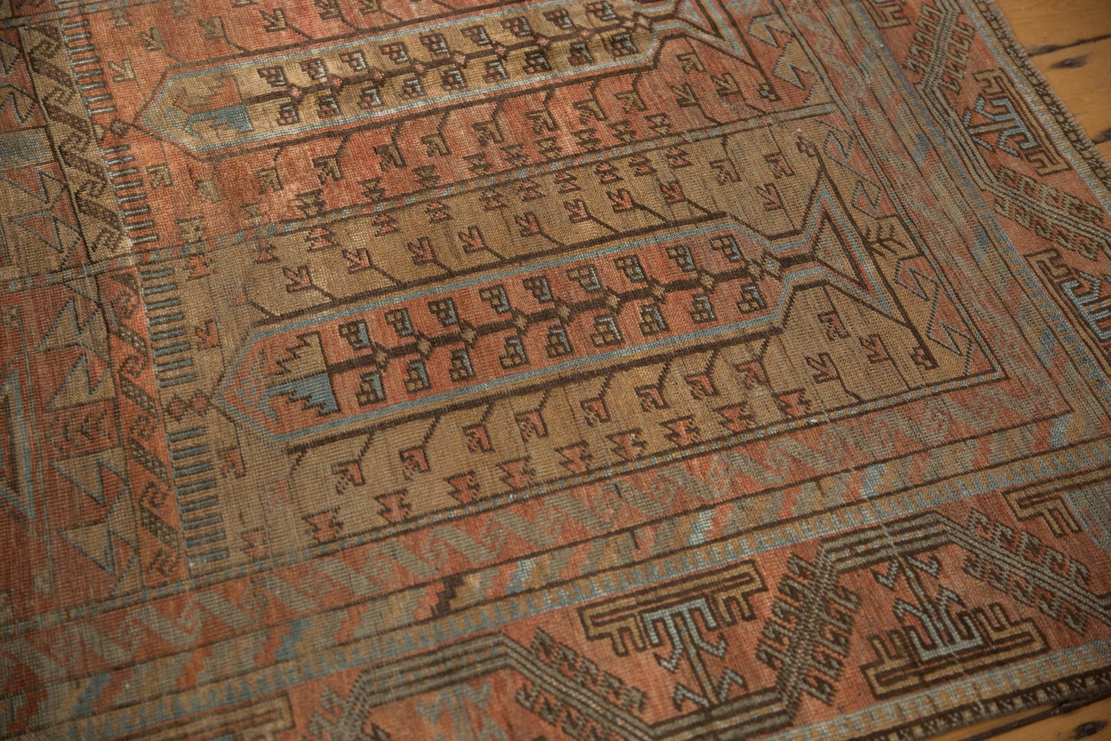5.5x10 Vintage Distressed Belouch Carpet by Old New House® - product image 14 for Resin Society