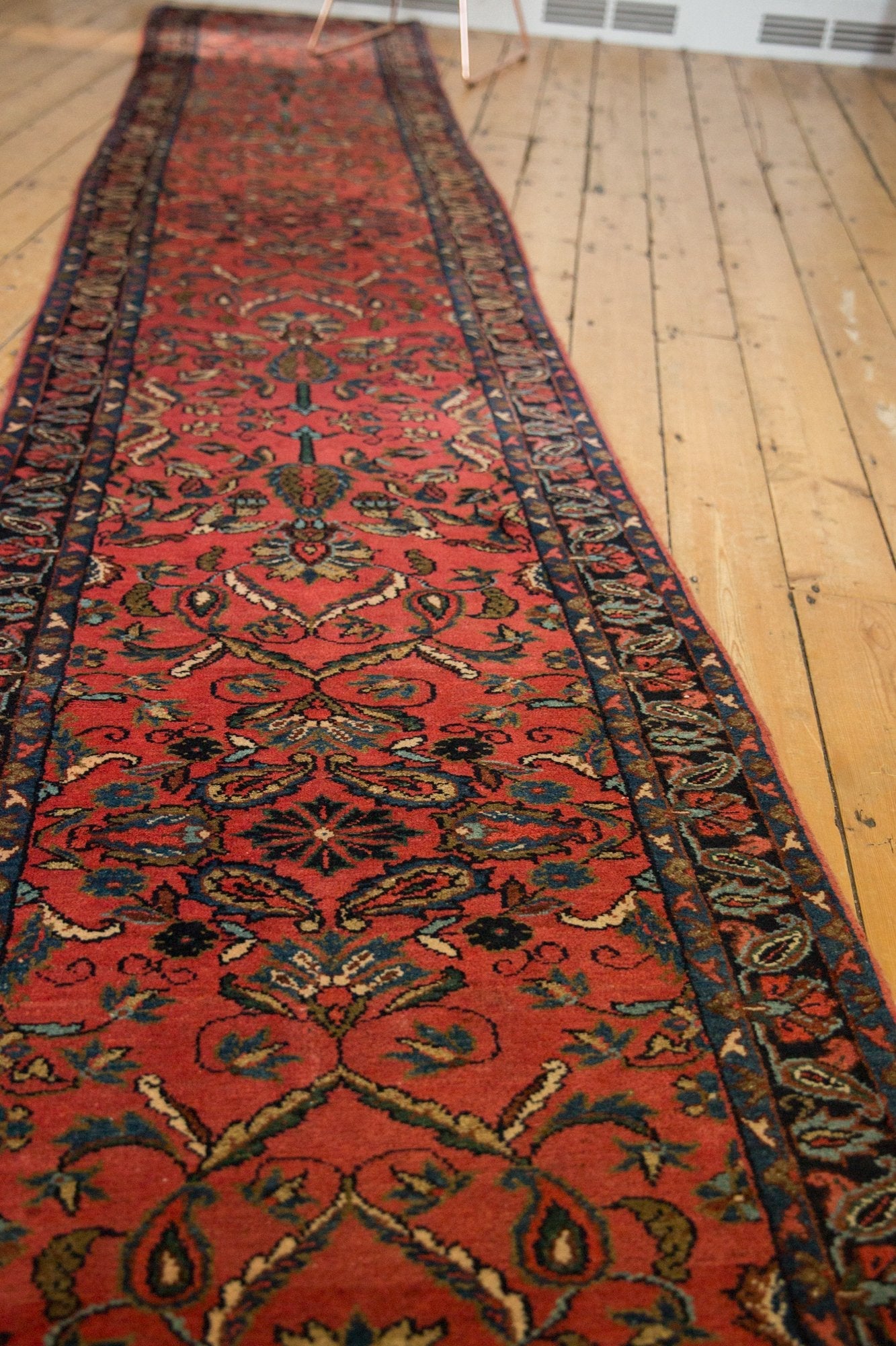 3x16.5 Vintage Lilihan Rug Runner by Old New House® - product image 3 for Resin Society