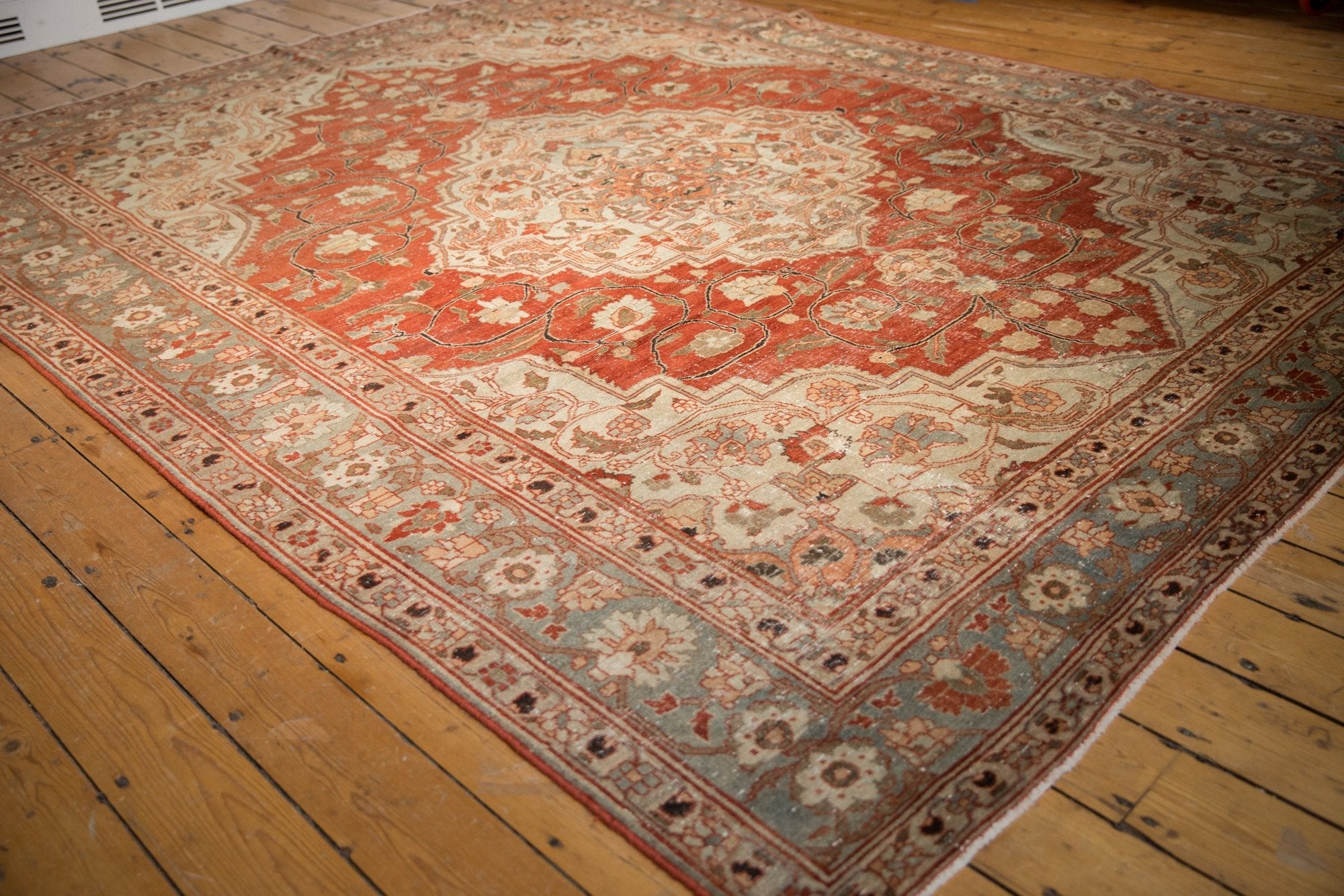 9x11.5 Vintage Distressed Khoy Carpet by Old New House® - product image 3 for Resin Society