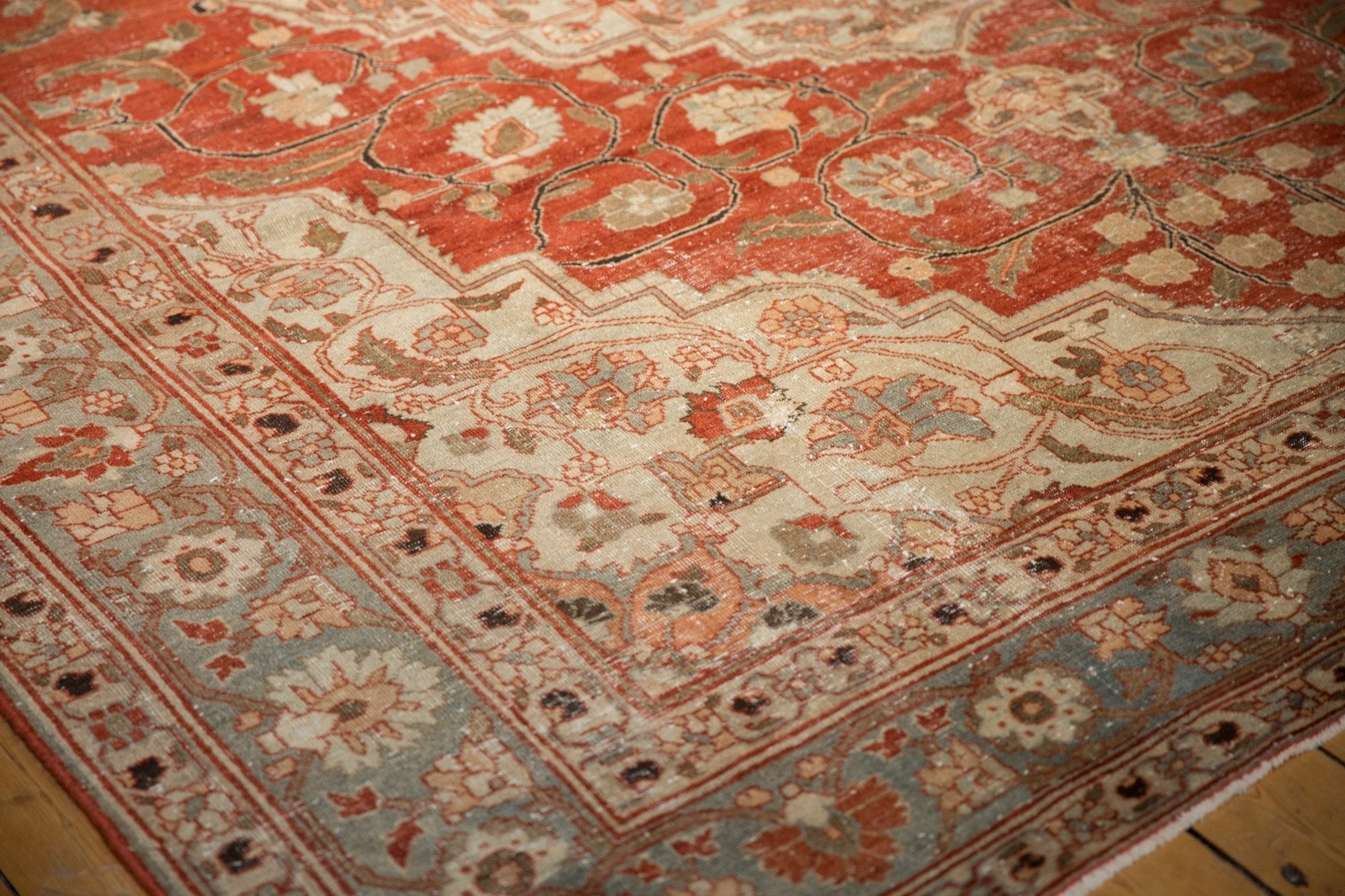 9x11.5 Vintage Distressed Khoy Carpet by Old New House® - product image 4 for Resin Society