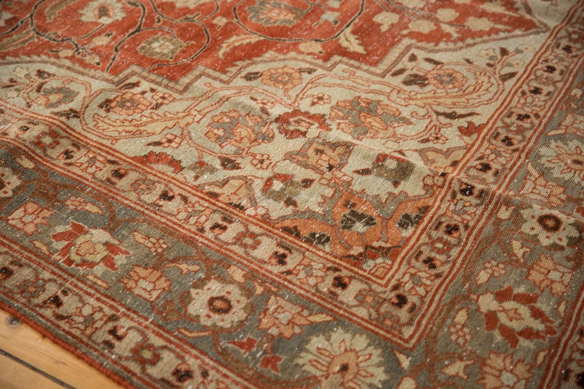 9x11.5 Vintage Distressed Khoy Carpet by Old New House® - product image 8 for Resin Society