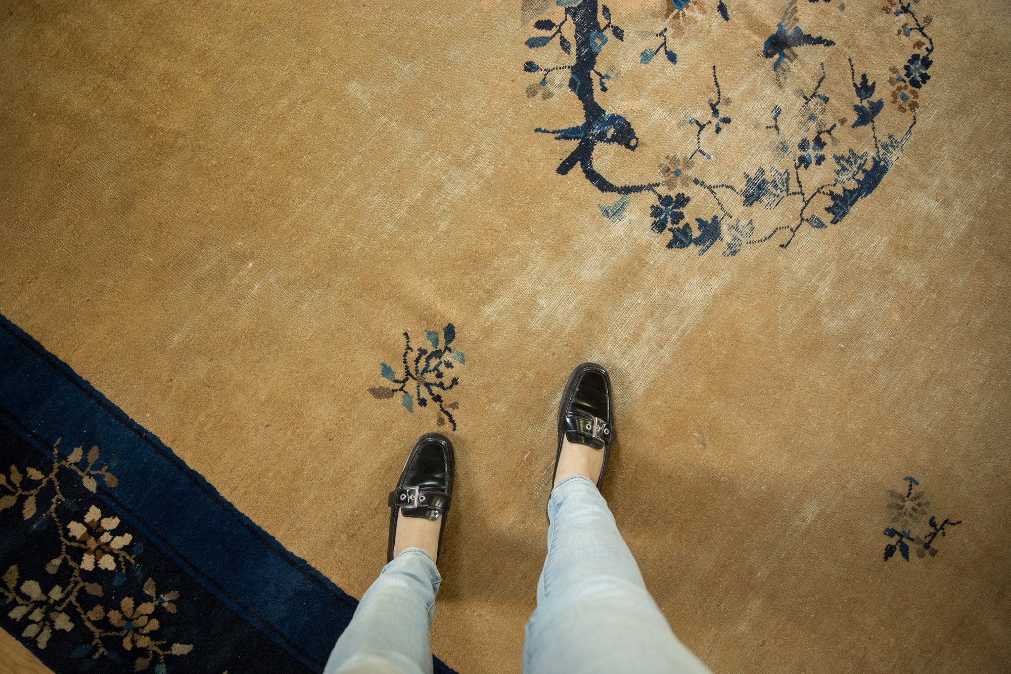 10x17.5 Vintage Peking Carpet by Old New House® - product image 2 for Resin Society