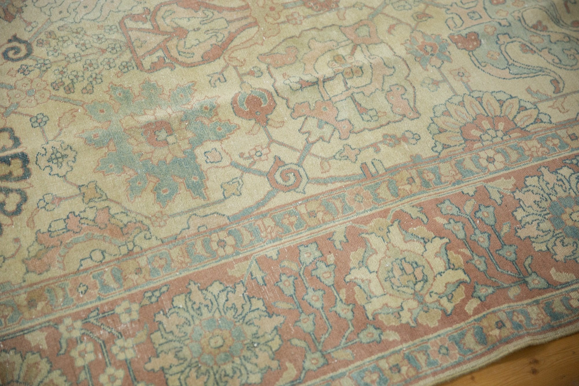 8.5x11.5 Vintage Distressed Tabriz Carpet by Old New House® - product image 8 for Resin Society