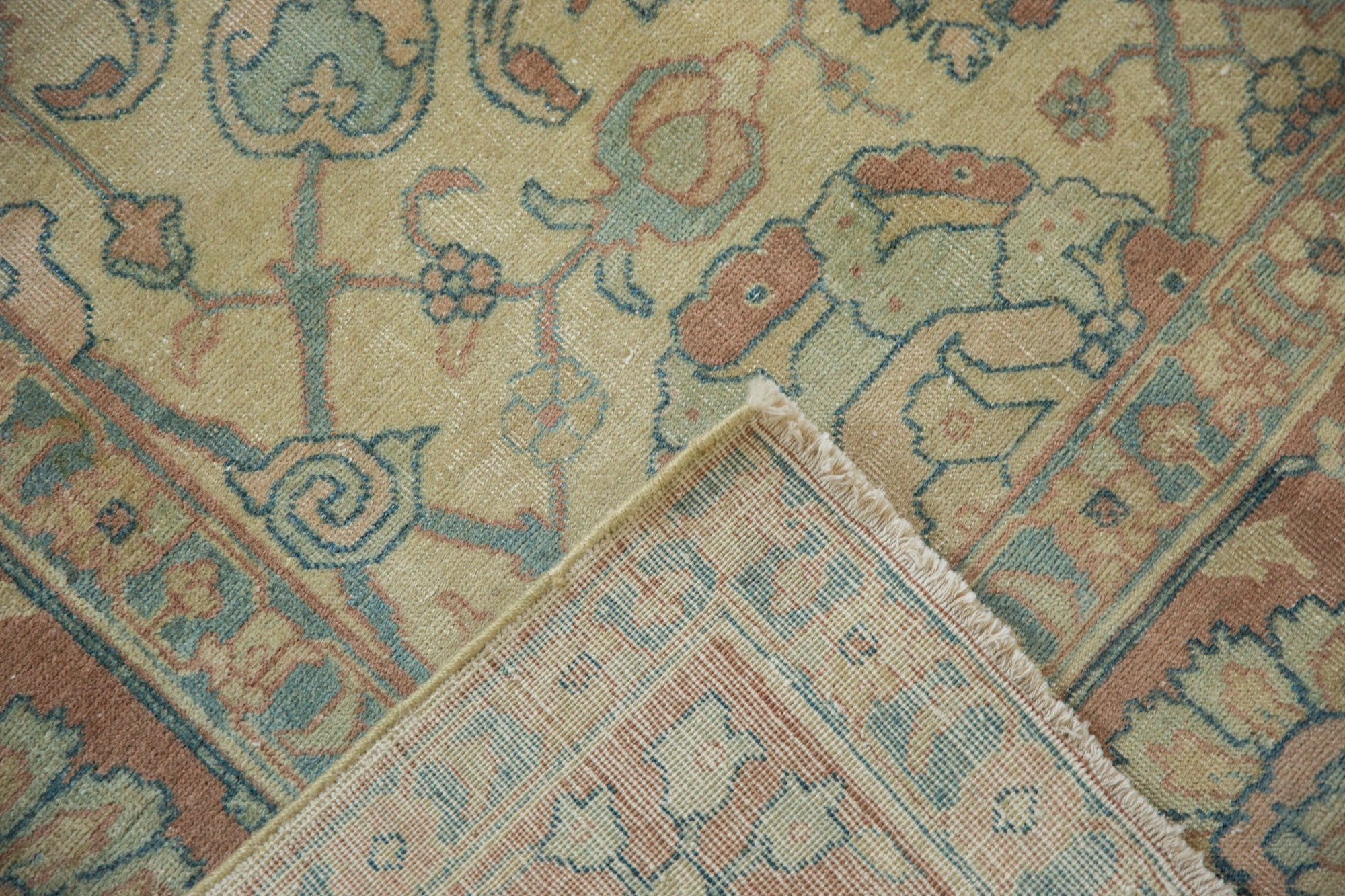 8.5x11.5 Vintage Distressed Tabriz Carpet by Old New House® - product image 12 for Resin Society