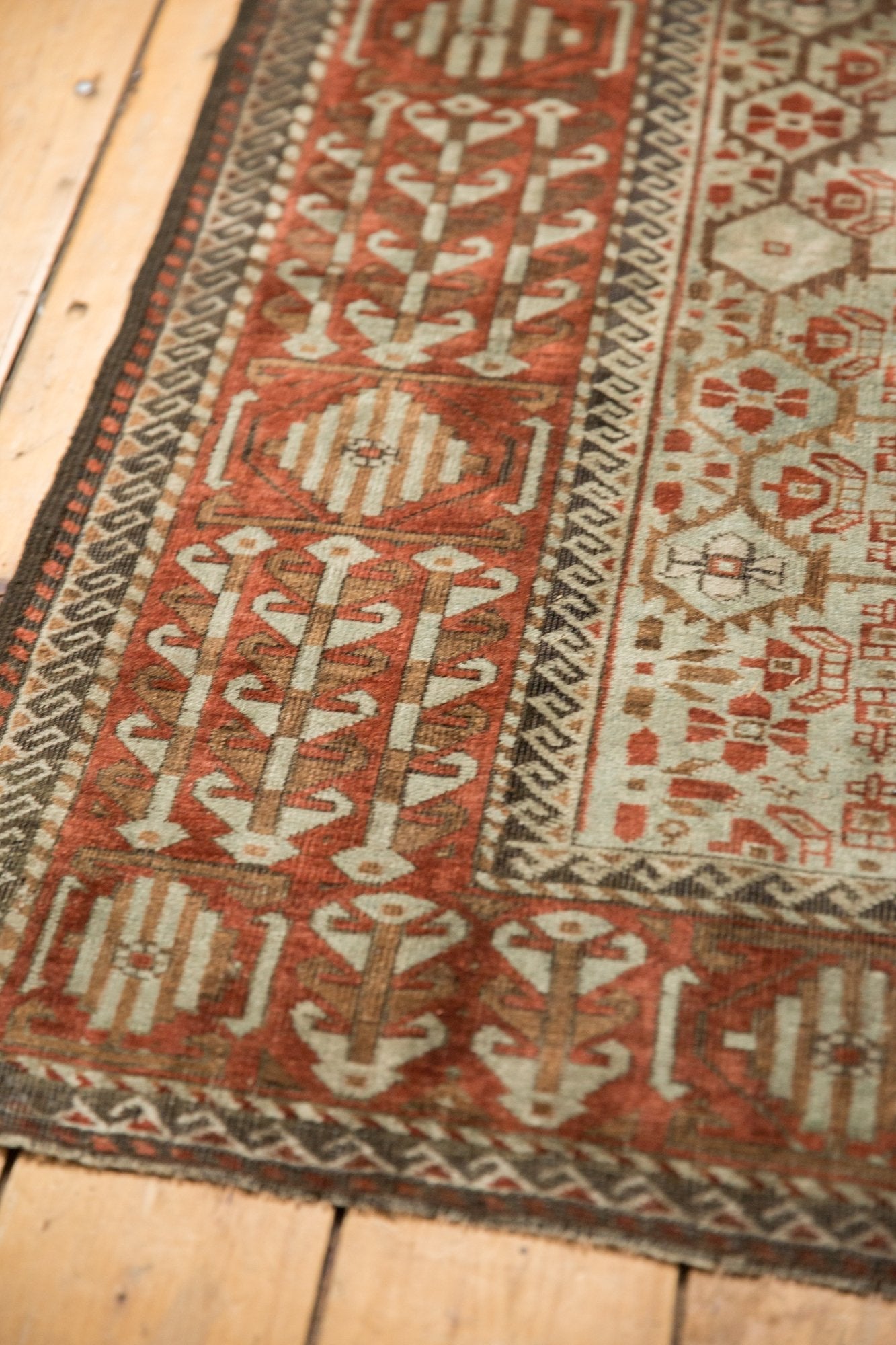 3x5.5 Vintage Distressed Belouch Rug by Old New House® - product image 6 for Resin Society
