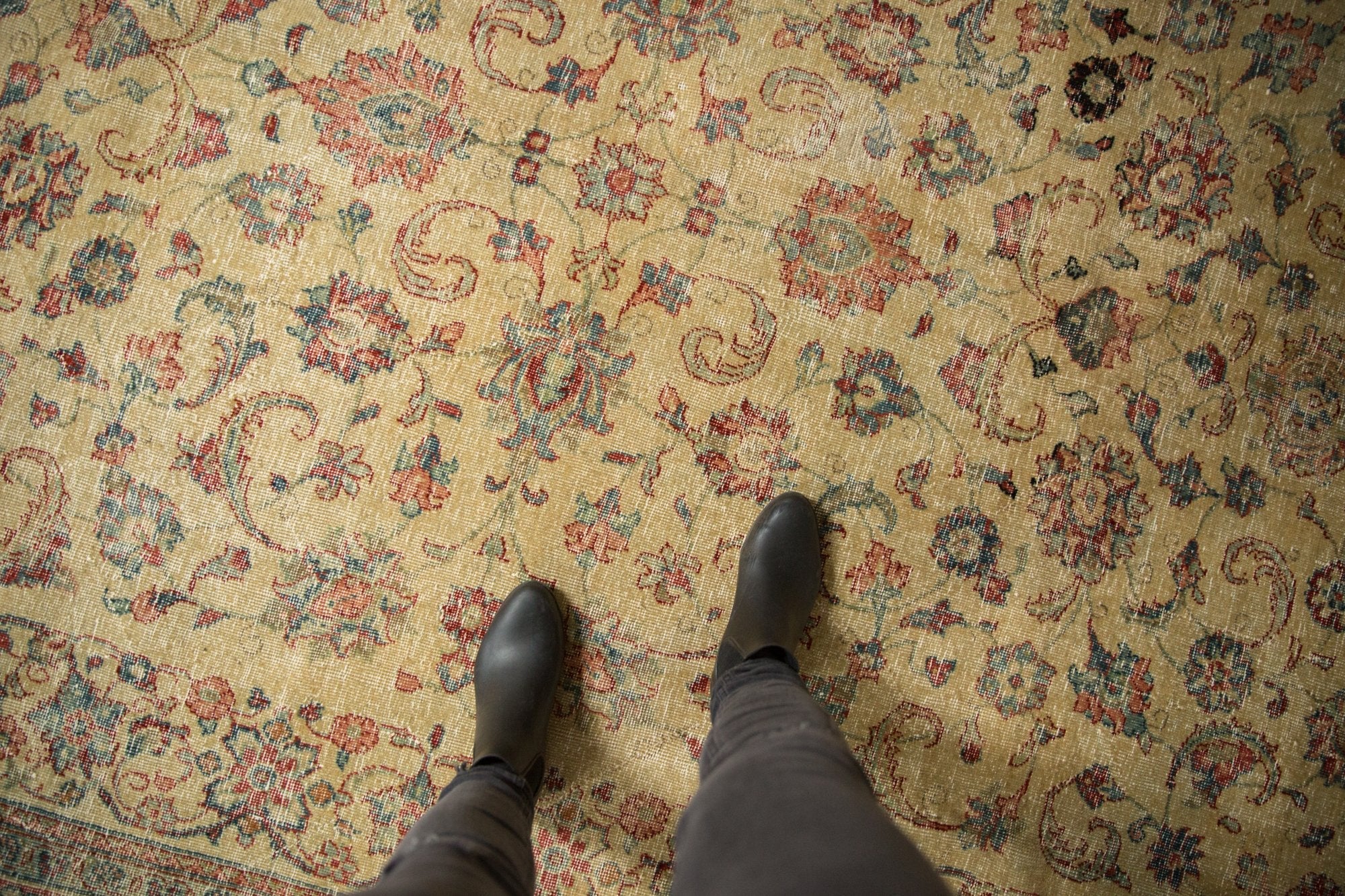 8.5x12 Vintage Distressed Tabriz Carpet by Old New House® - product image 2 for Resin Society