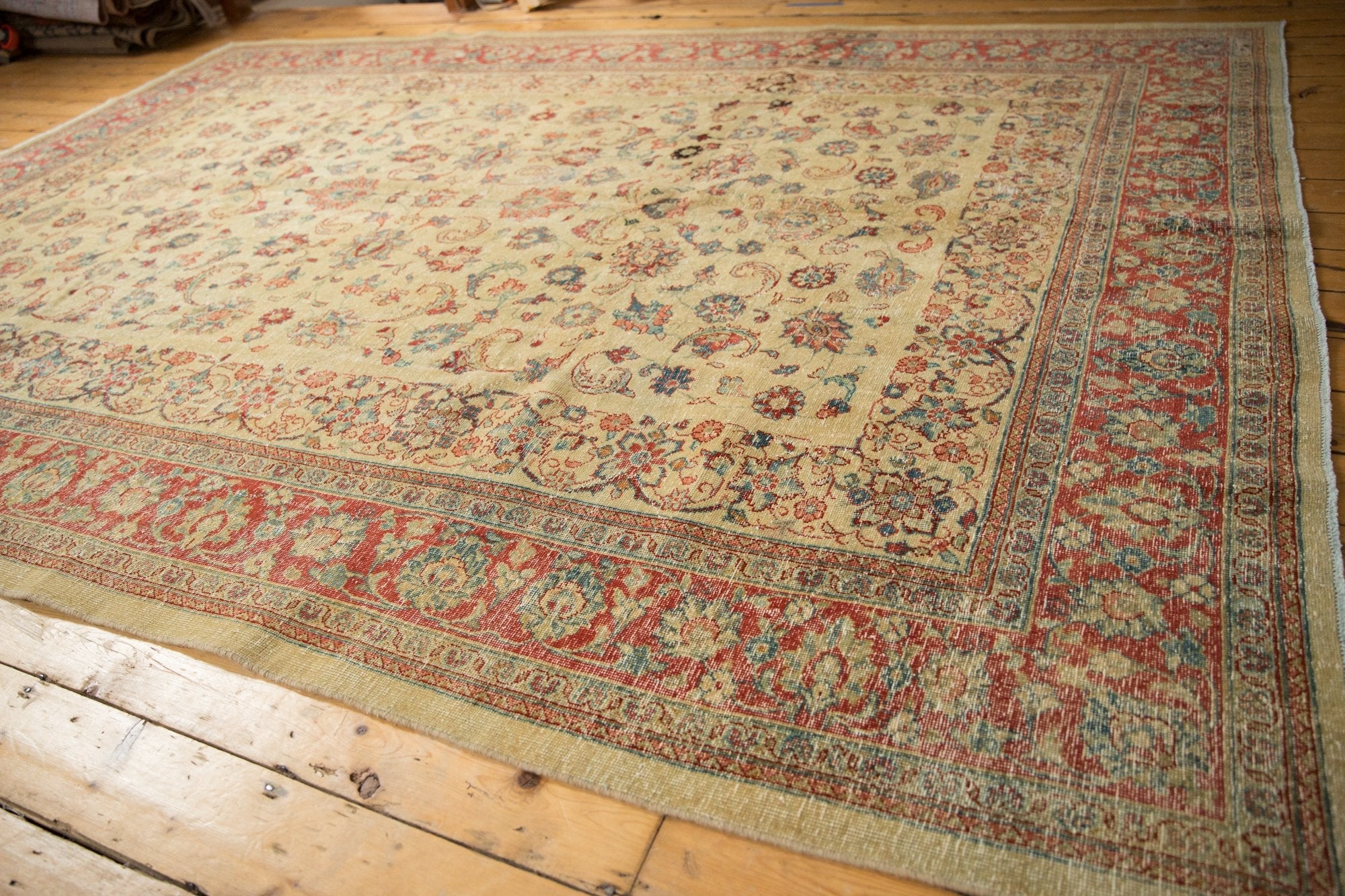 8.5x12 Vintage Distressed Tabriz Carpet by Old New House® - product image 3 for Resin Society
