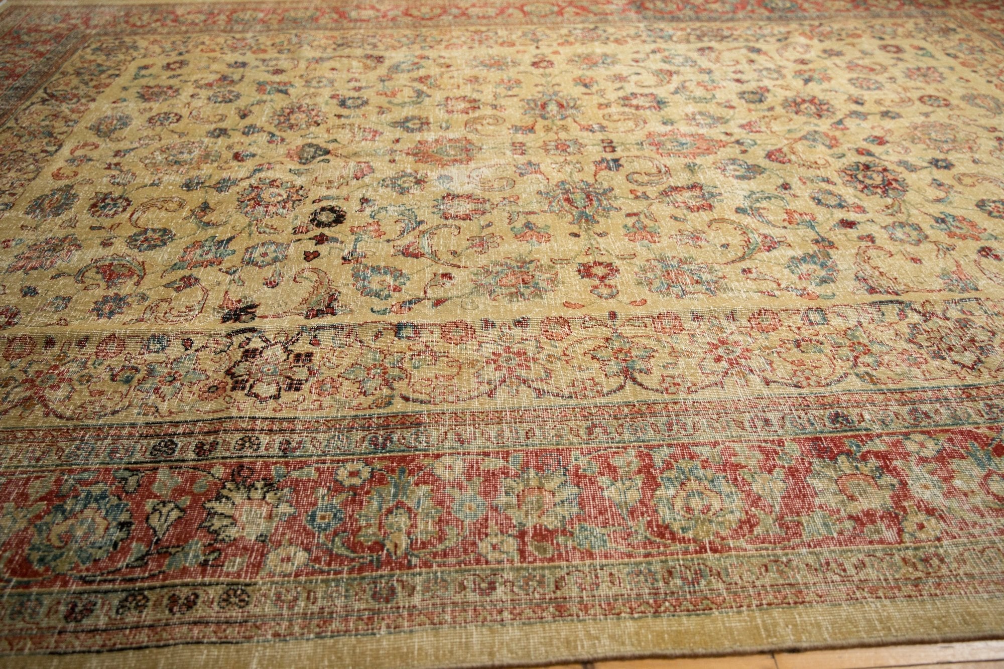 8.5x12 Vintage Distressed Tabriz Carpet by Old New House® - product image 6 for Resin Society