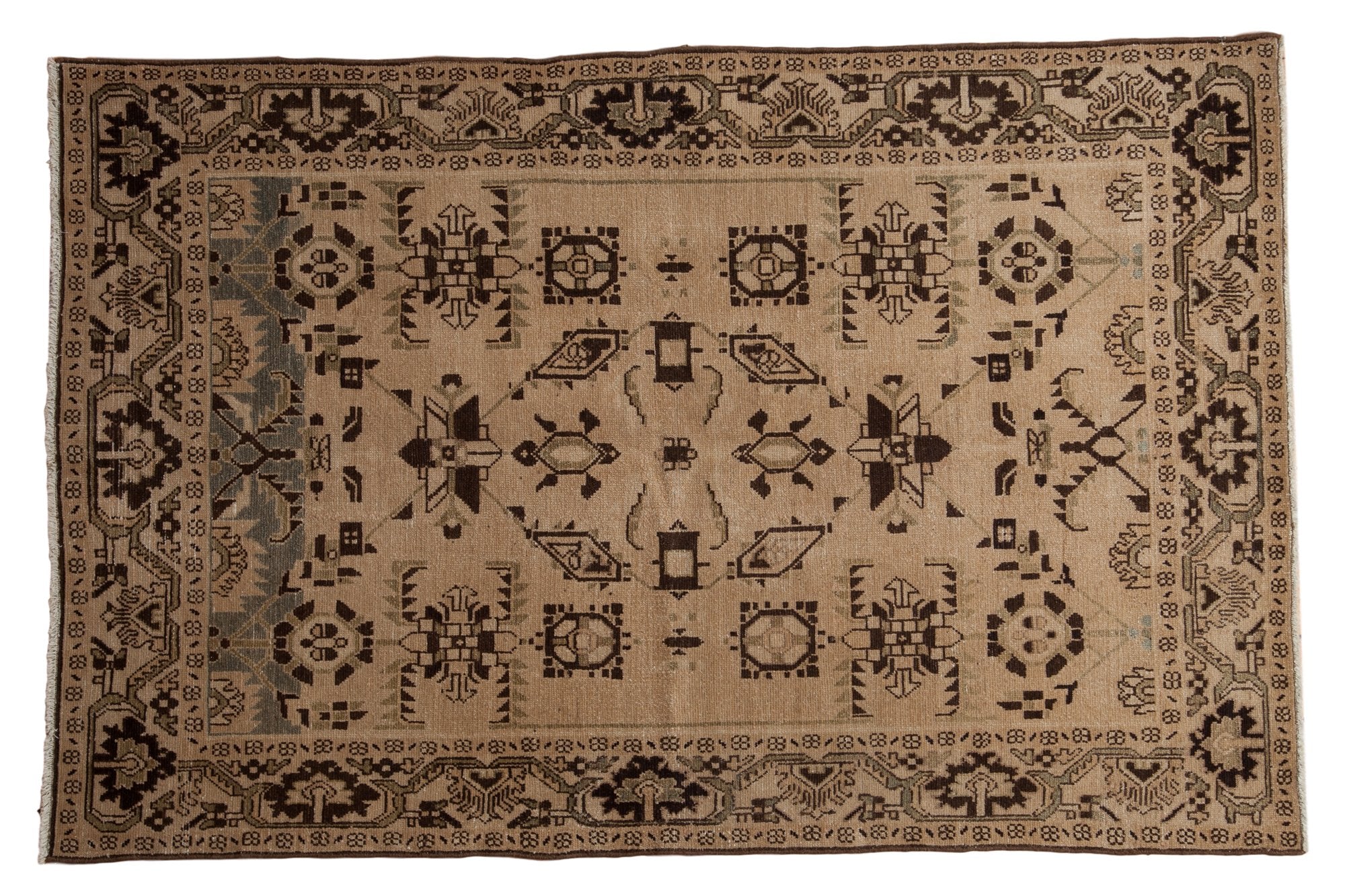 4.5x7 Vintage Distressed Malayer Rug by Old New House® - main product image for Resin Society