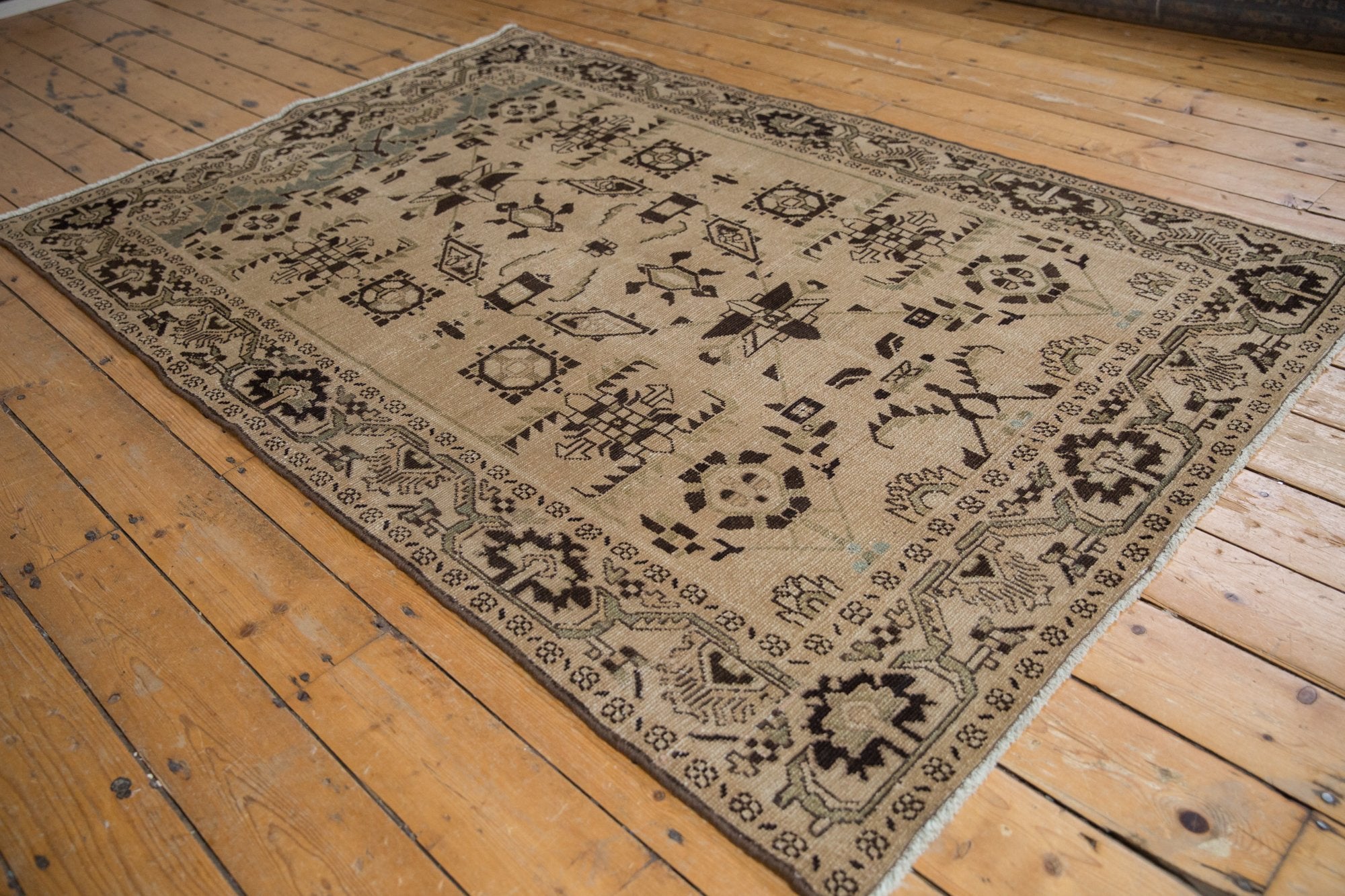 4.5x7 Vintage Distressed Malayer Rug by Old New House® - product image 3 for Resin Society