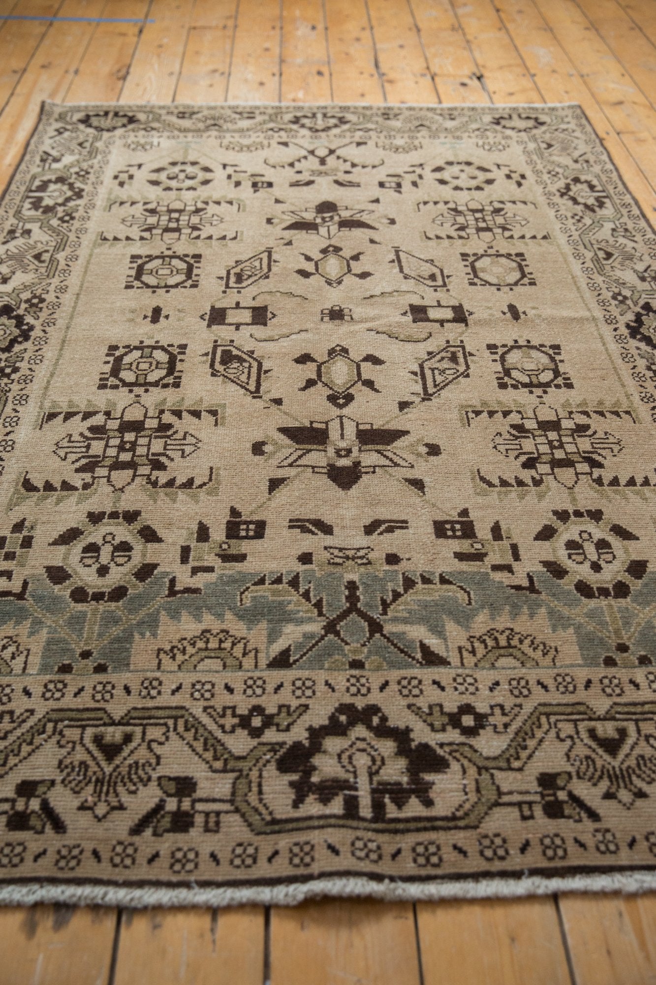 4.5x7 Vintage Distressed Malayer Rug by Old New House® - product image 8 for Resin Society
