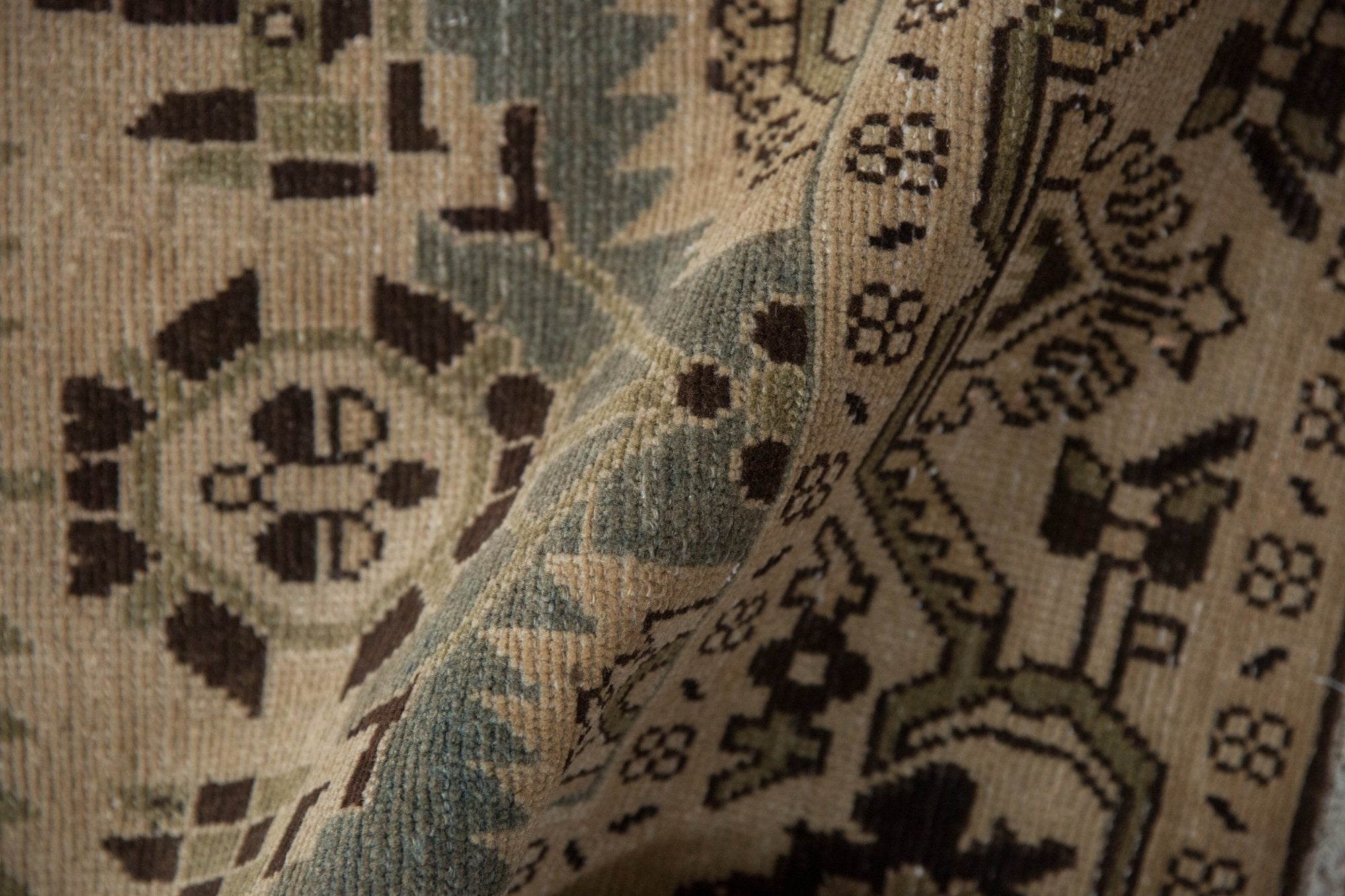 4.5x7 Vintage Distressed Malayer Rug by Old New House® - product image 9 for Resin Society