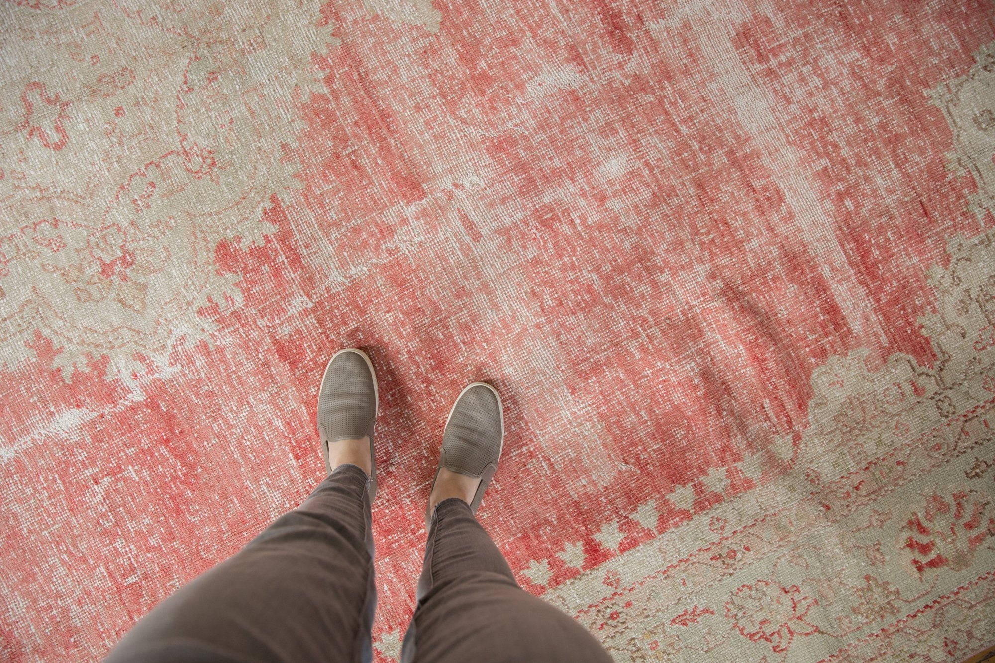 10x14 Vintage Distressed Oushak Carpet by Old New House® - product image 2 for Resin Society