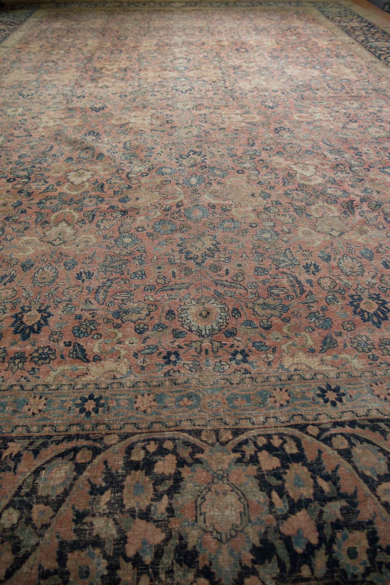 13x18 Vintage Distressed Tabriz Carpet by Old New House® - product image 5 for Resin Society