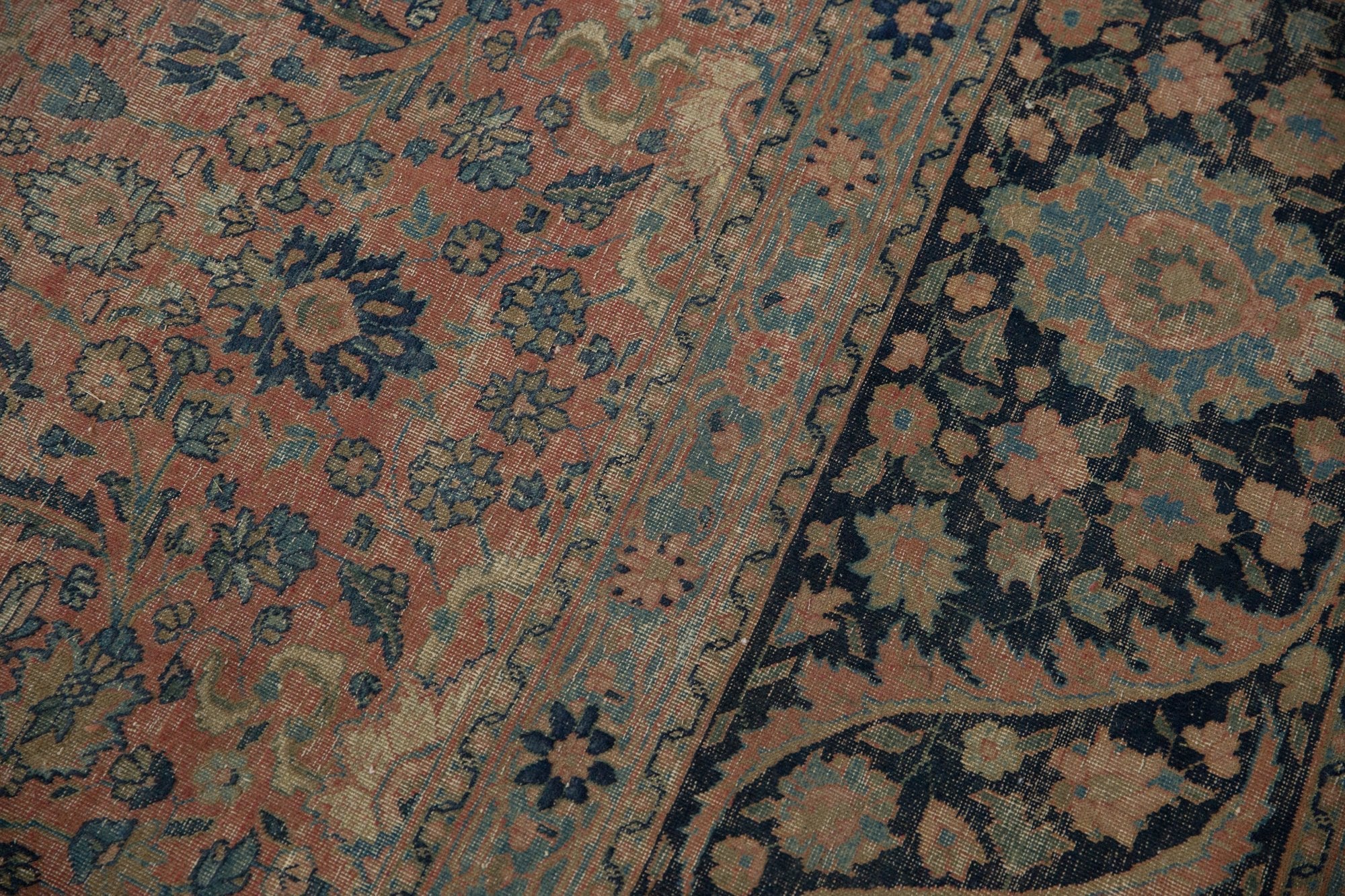 13x18 Vintage Distressed Tabriz Carpet by Old New House® - product image 6 for Resin Society