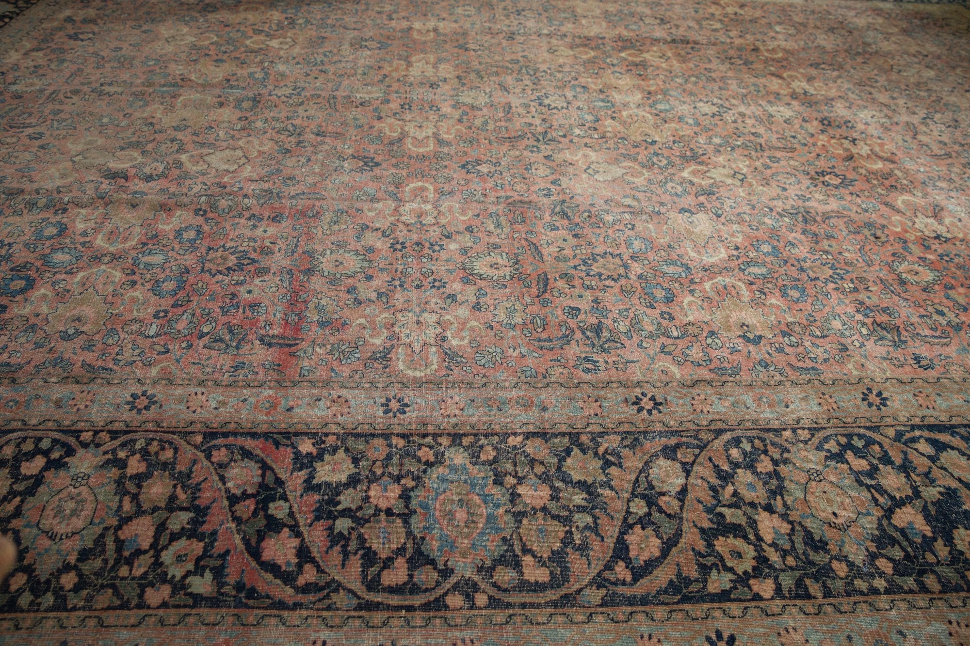 13x18 Vintage Distressed Tabriz Carpet by Old New House® - product image 8 for Resin Society