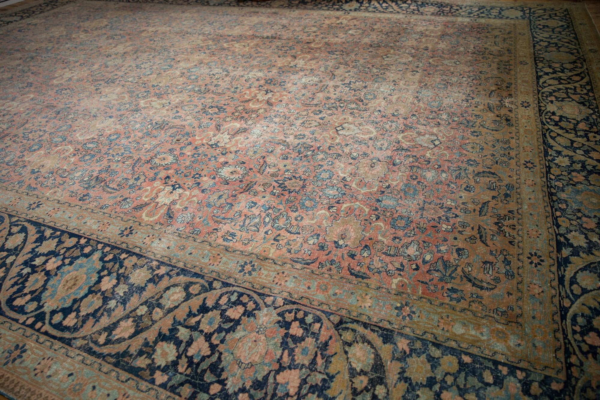 13x18 Vintage Distressed Tabriz Carpet by Old New House® - product image 11 for Resin Society