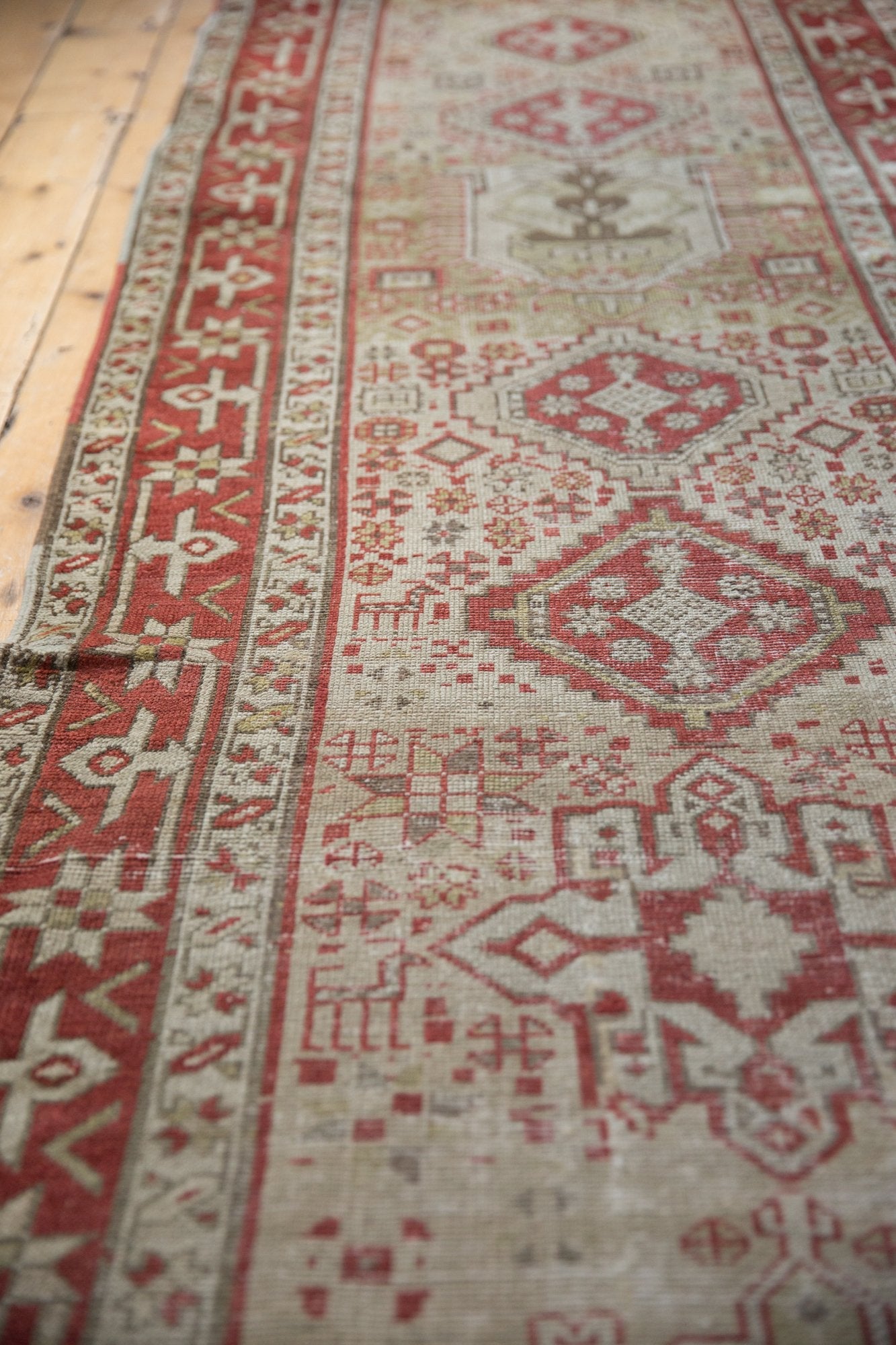 3x13 Vintage Distressed Karaja Rug Runner by Old New House® - product image 8 for Resin Society