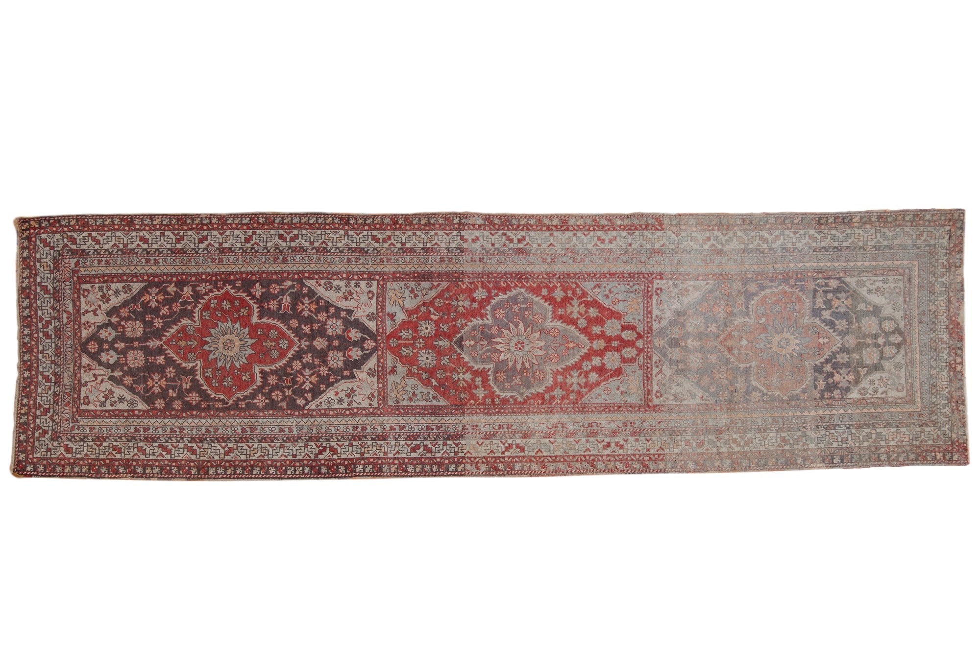 3x11.5 Vintage Distressed Anatolian Rug Runner by Old New House® - main product image for Resin Society