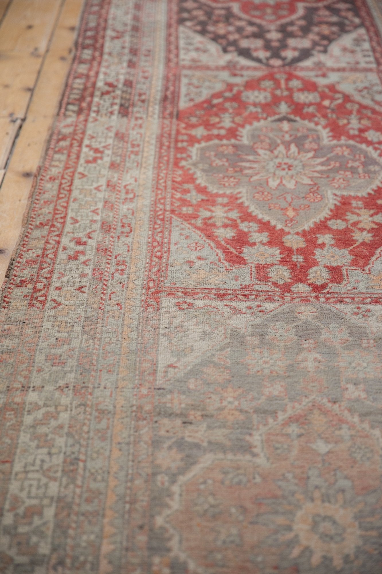 3x11.5 Vintage Distressed Anatolian Rug Runner by Old New House® - product image 5 for Resin Society