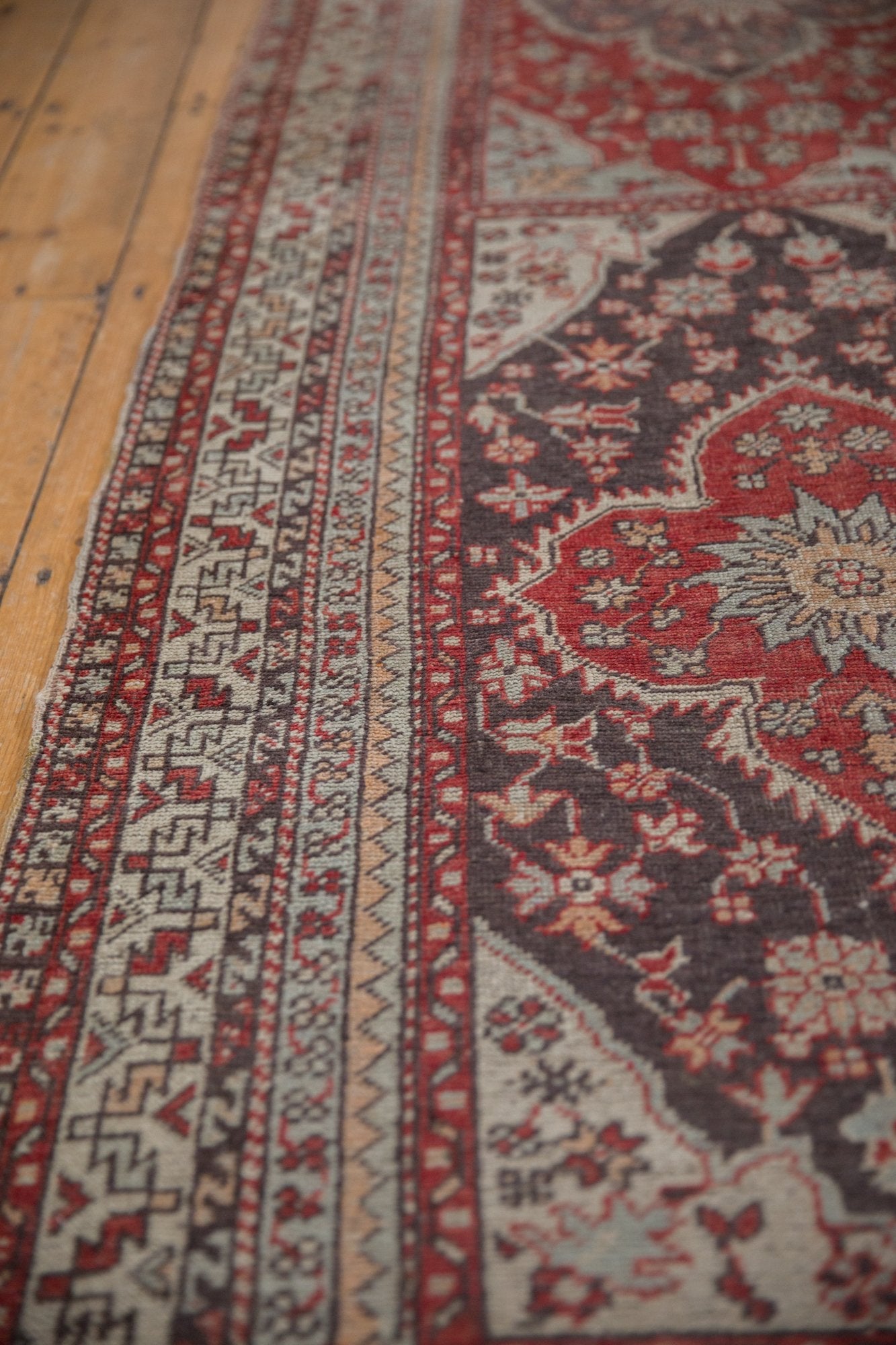 3x11.5 Vintage Distressed Anatolian Rug Runner by Old New House® - product image 9 for Resin Society